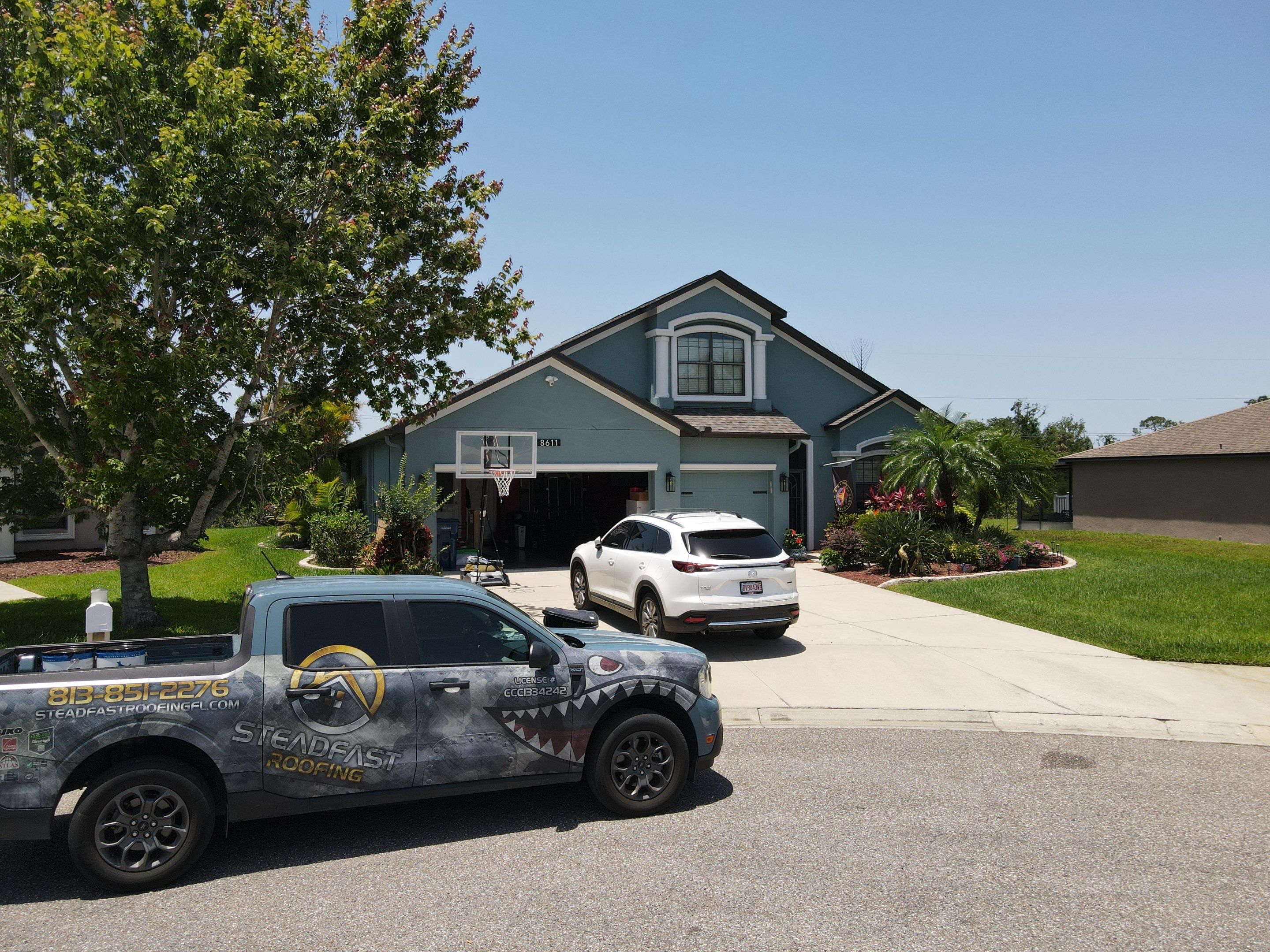 Roof Replacement in Palmetto, FL. by Steadfast Roofing