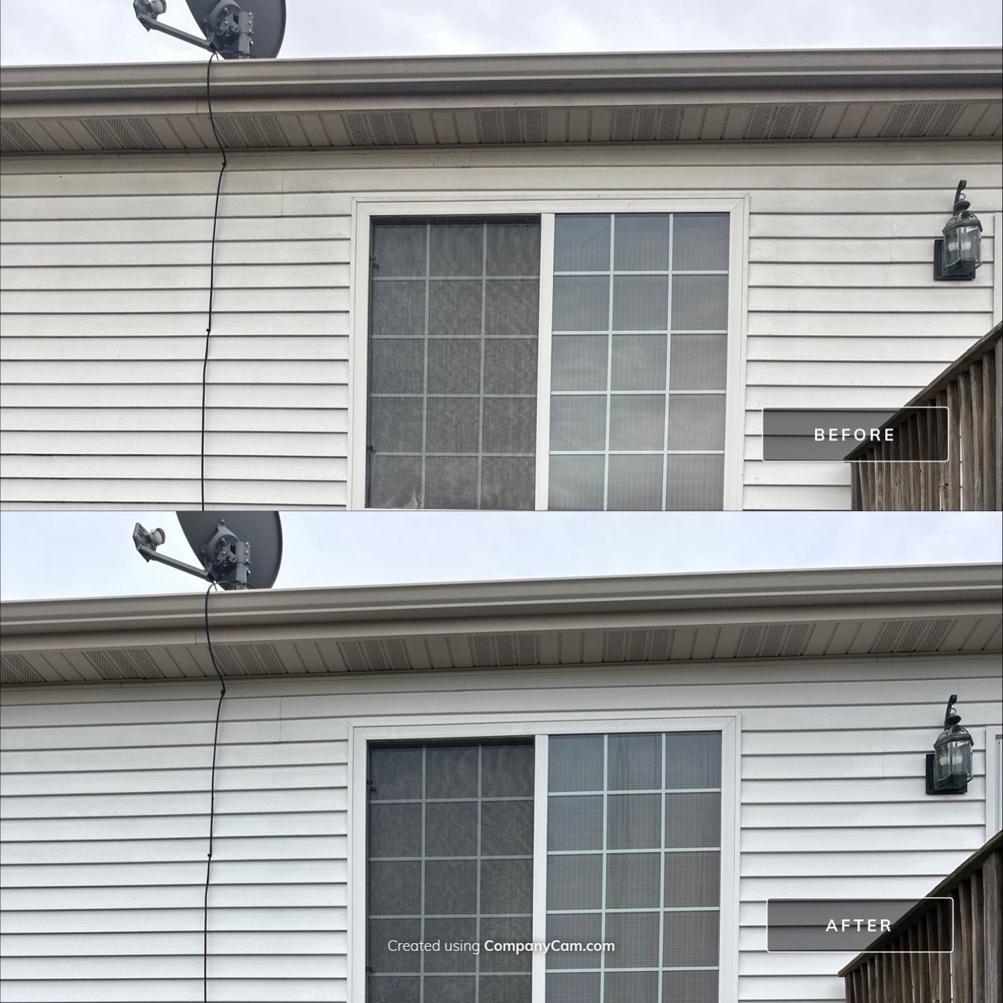 Project in Wonder Lake by Simmons Power & Soft Washing