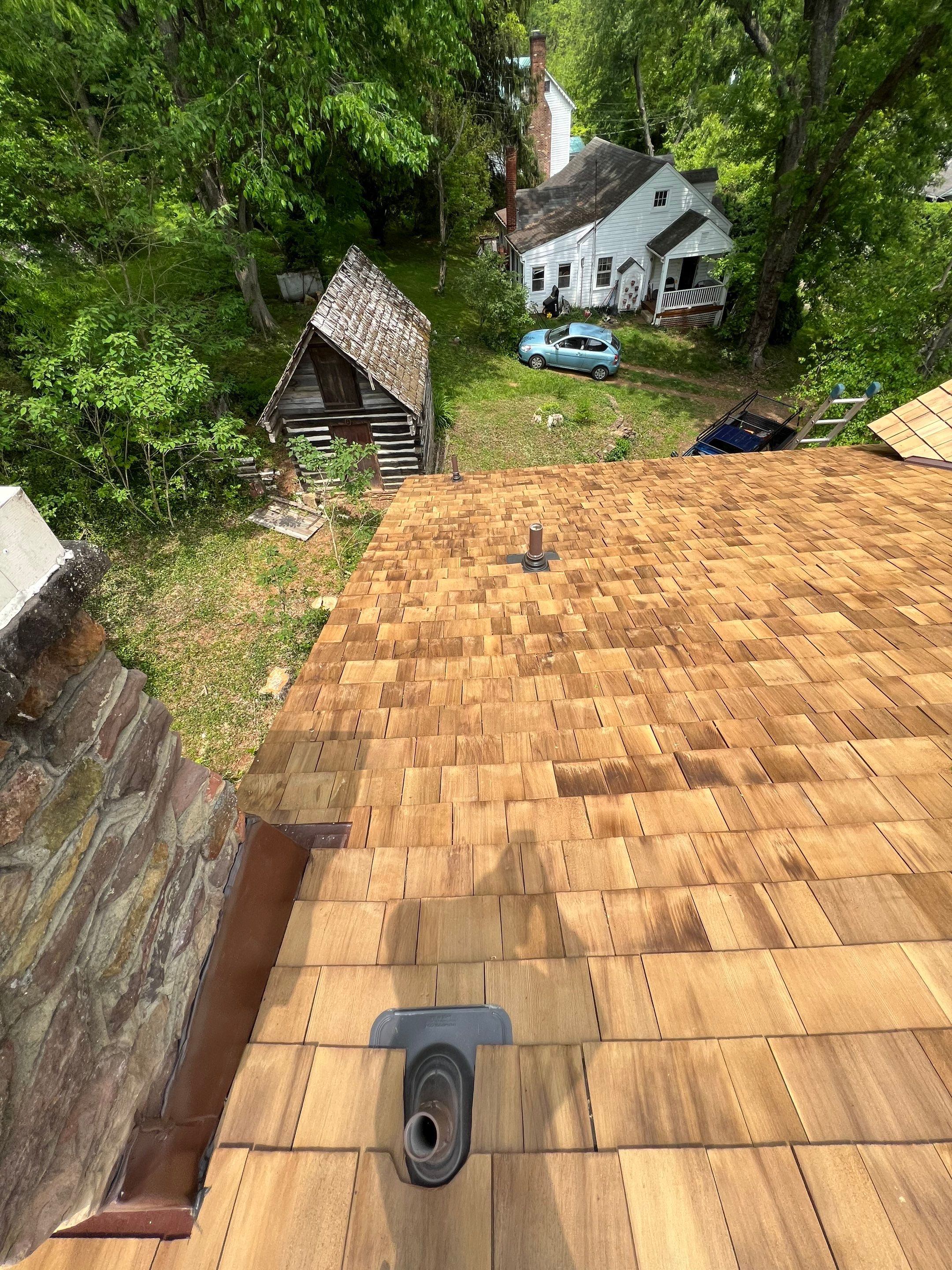 Gainesville Historic Structure: Western Red Cedar #1 Perfection G&R CCA Cedar Shakes by RM Banning, Inc.