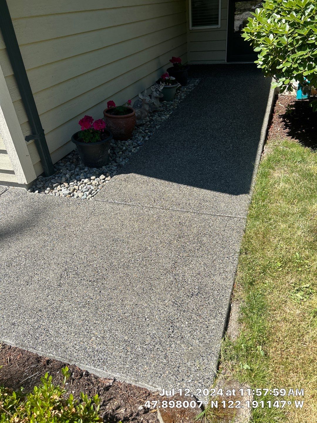 Joan | Concrete Driveway & Walkway   by Jireh Asphalt & Concrete Inc 