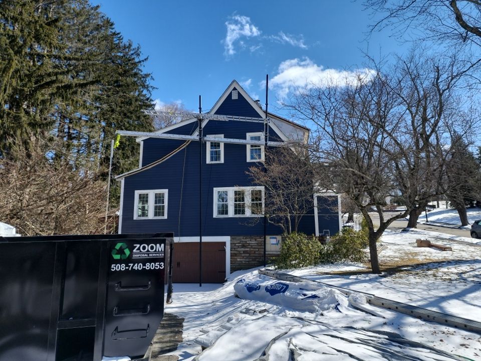 Siding Installation using James Hardie by UBrothers Construction
