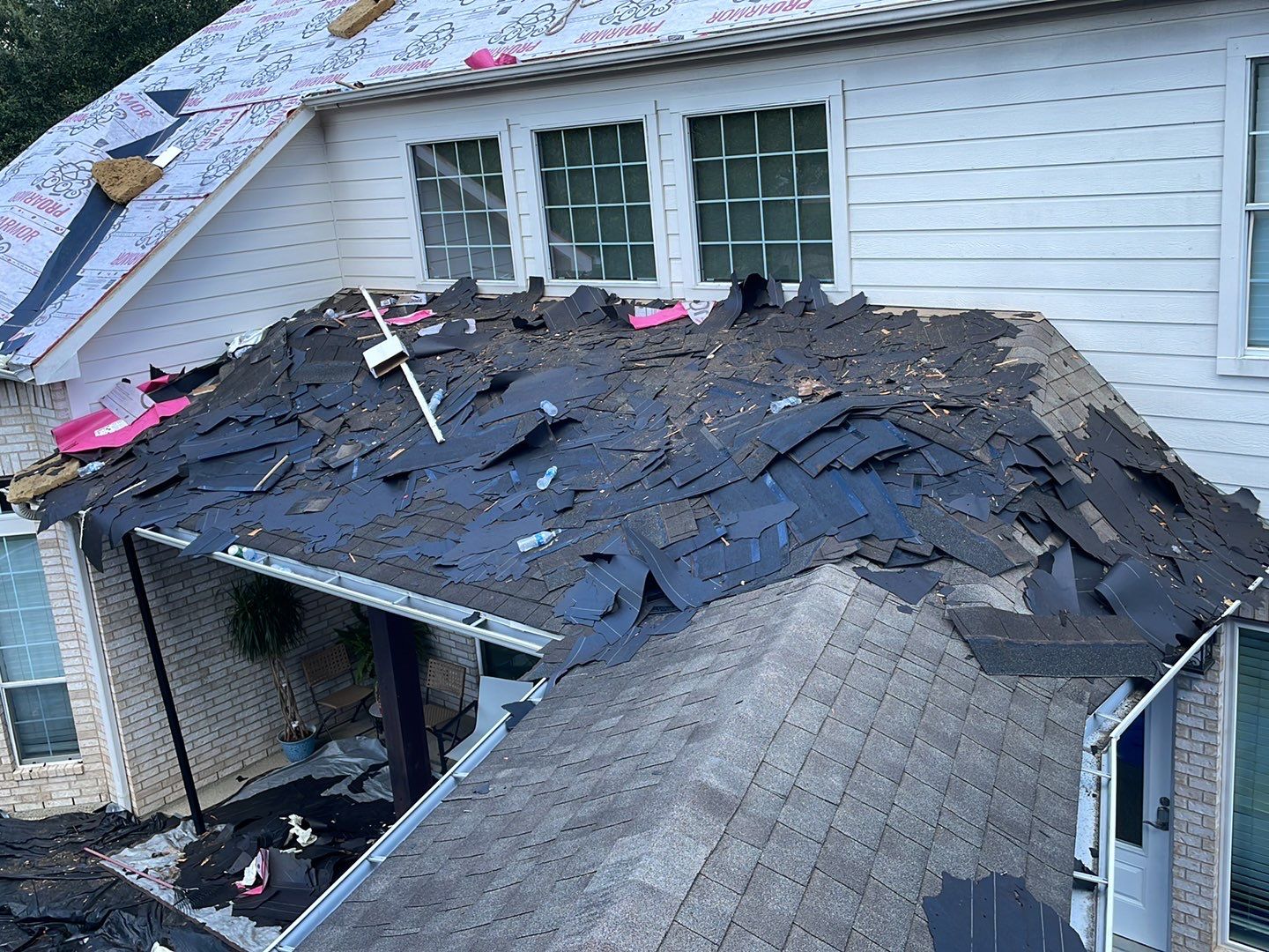 Residential Roofing Installation using Owen's Corning Duration (Lifetime) Shingles by Roof Repair Company