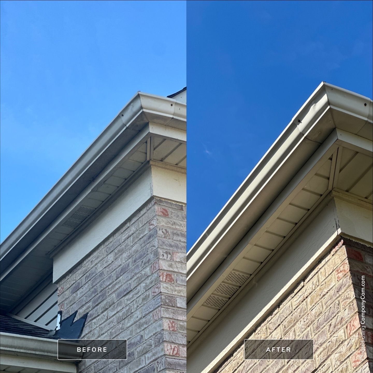 Project in Round Lake by Simmons Power & Soft Washing