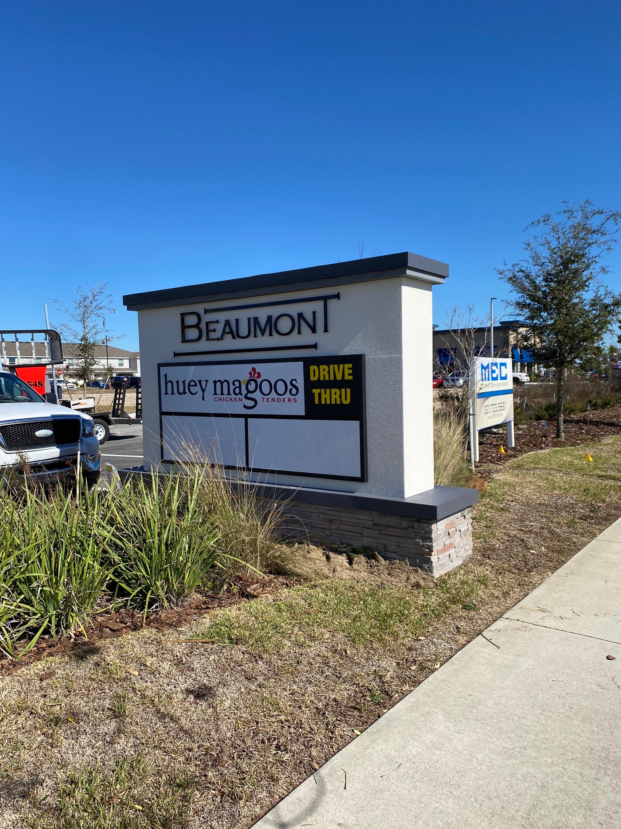 Monument Sign for Beaumont by SignCrafters