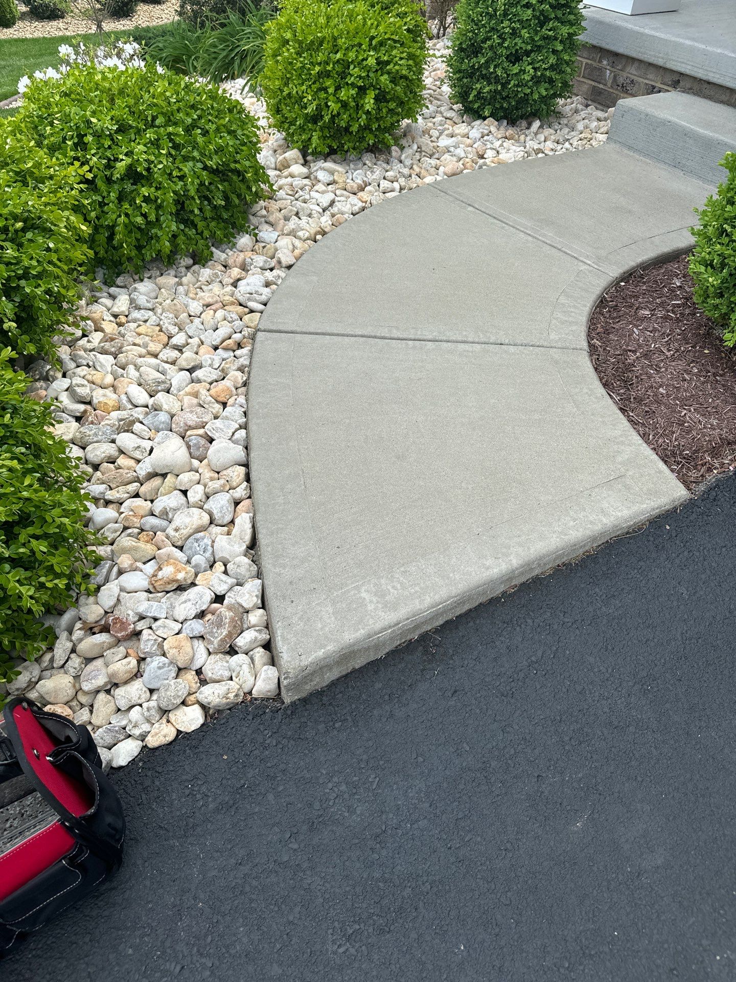 Porch + Garage Project in Washington by Floors in a Day, Inc
