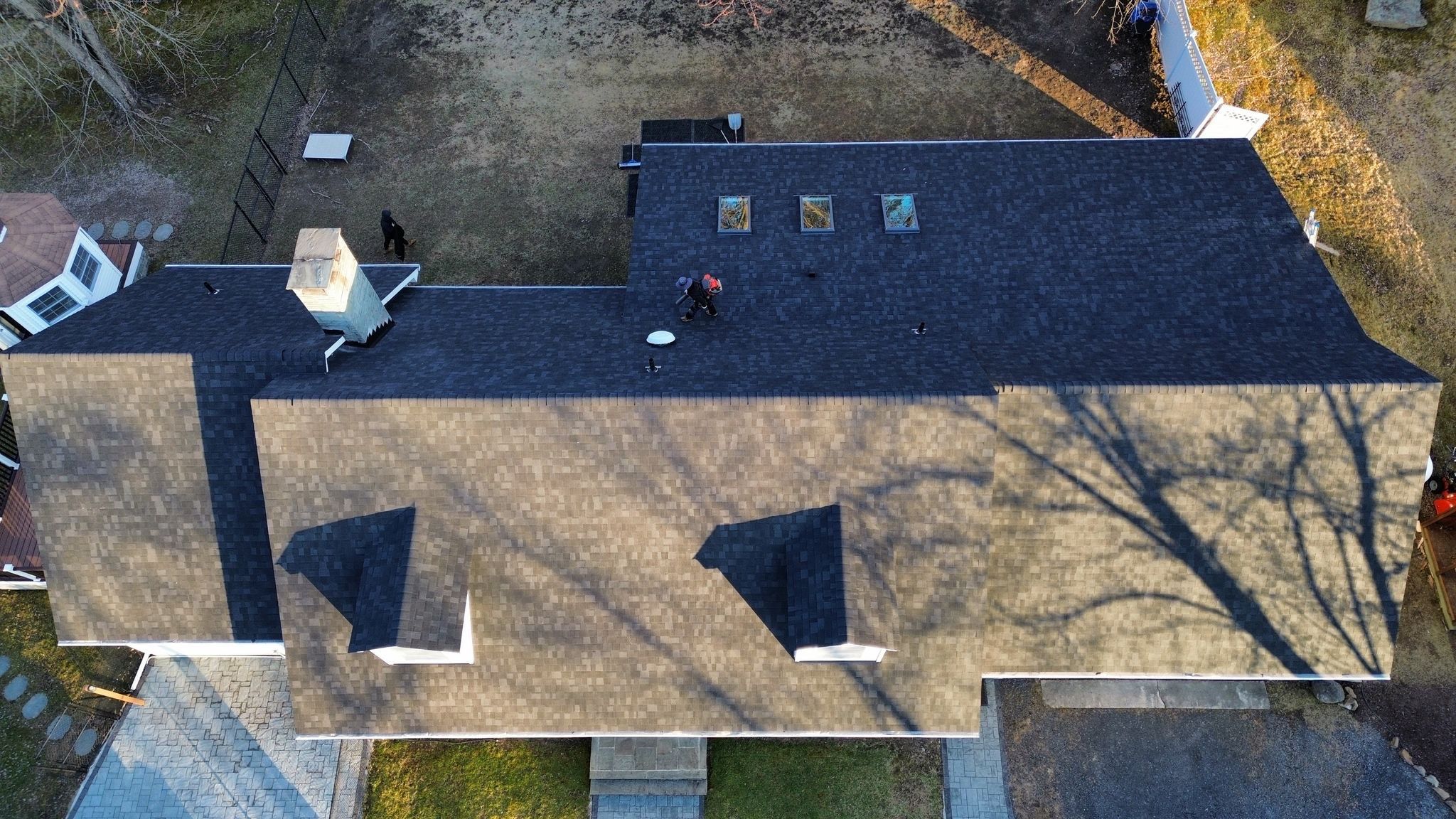New Roof in Pine Bush, NY by roberts roofing