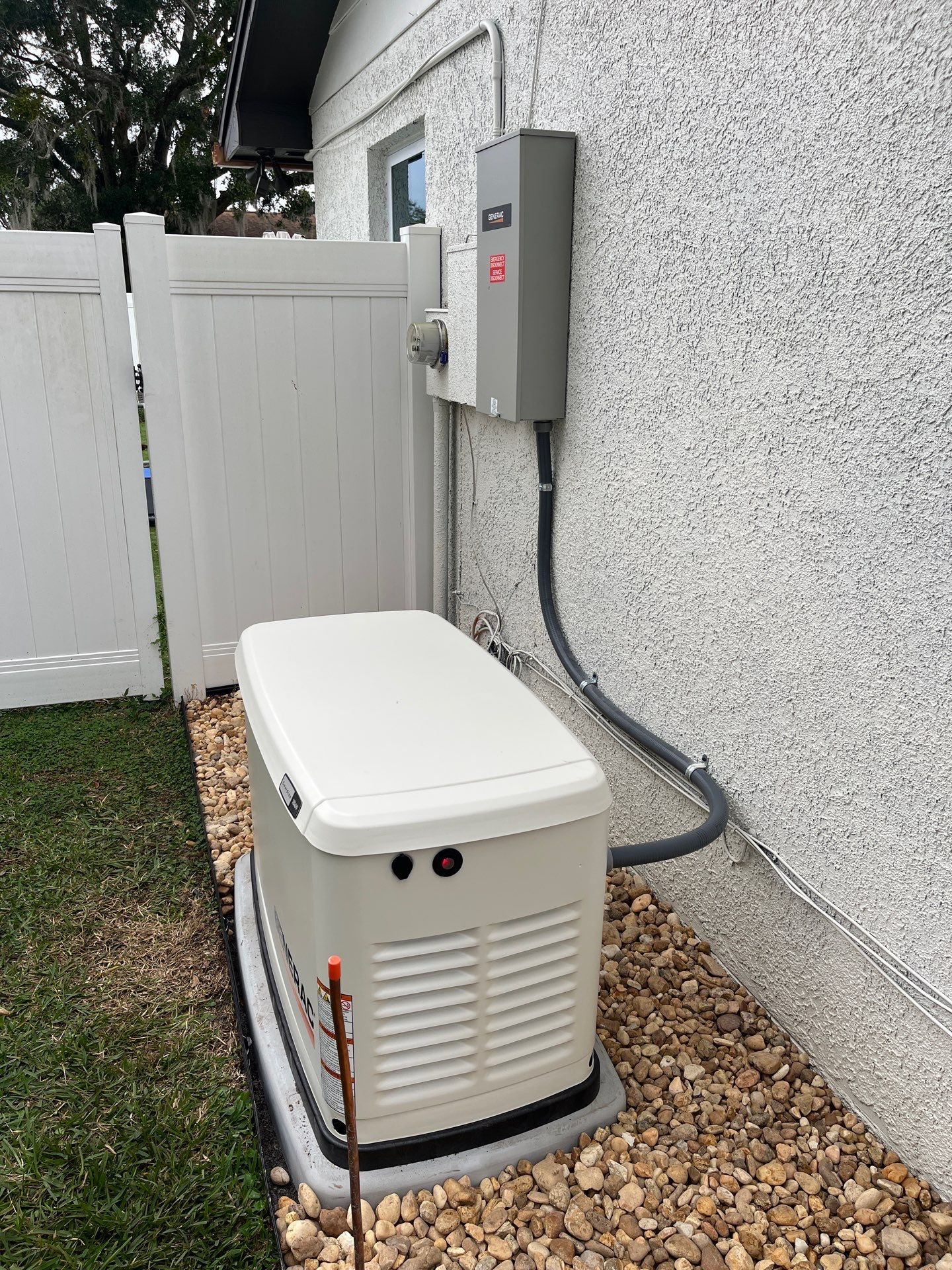 18kW Generac Whole Home Generator and 200A Automatic Transfer Switch by Smartron Electric