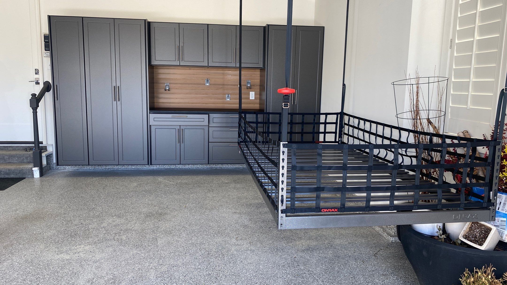 Malia B. gets a garage upgrade! by Banner Garage