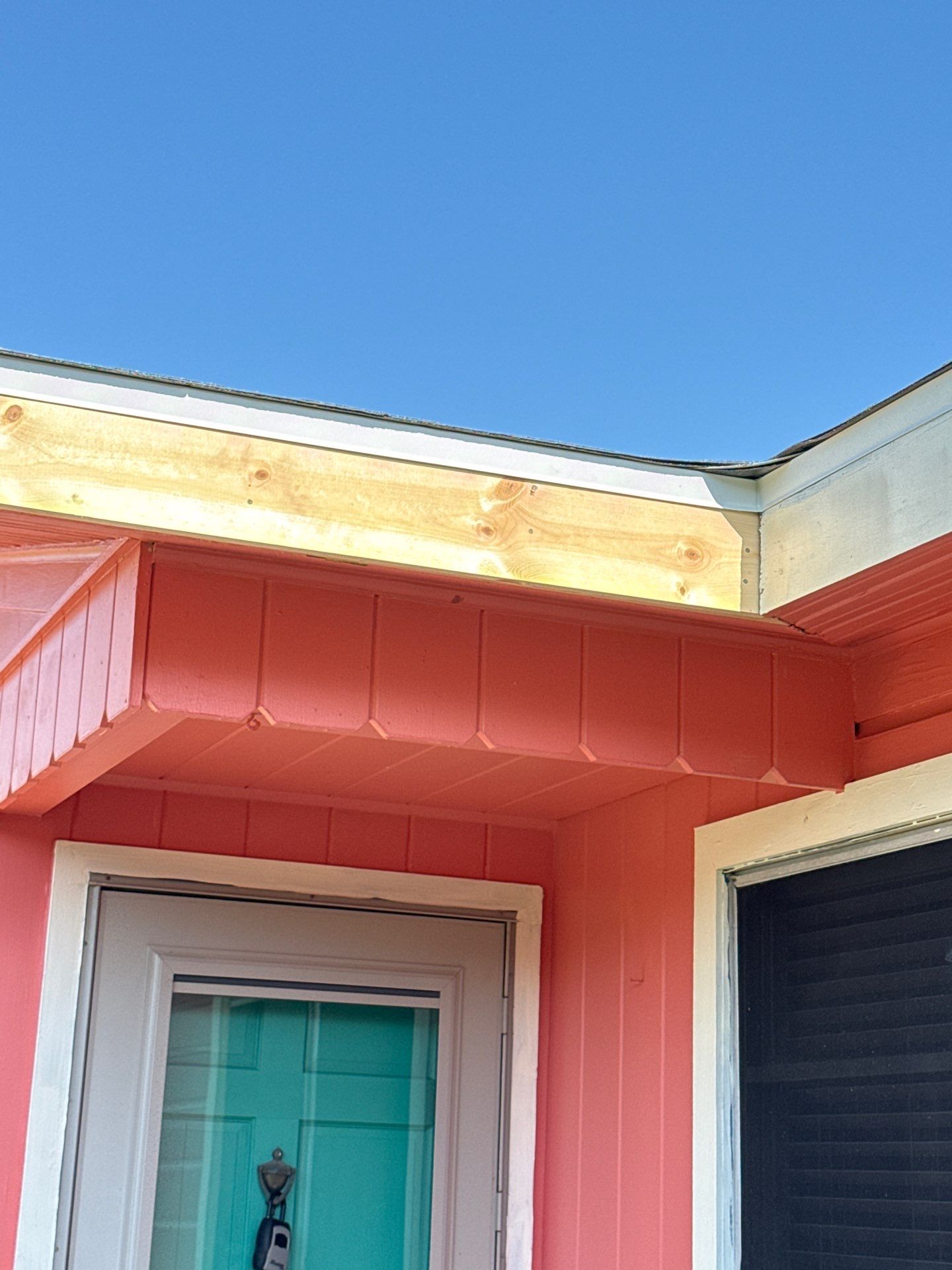Perfectly Pink in Rockport Texas by Bayfront Roofing and Construction