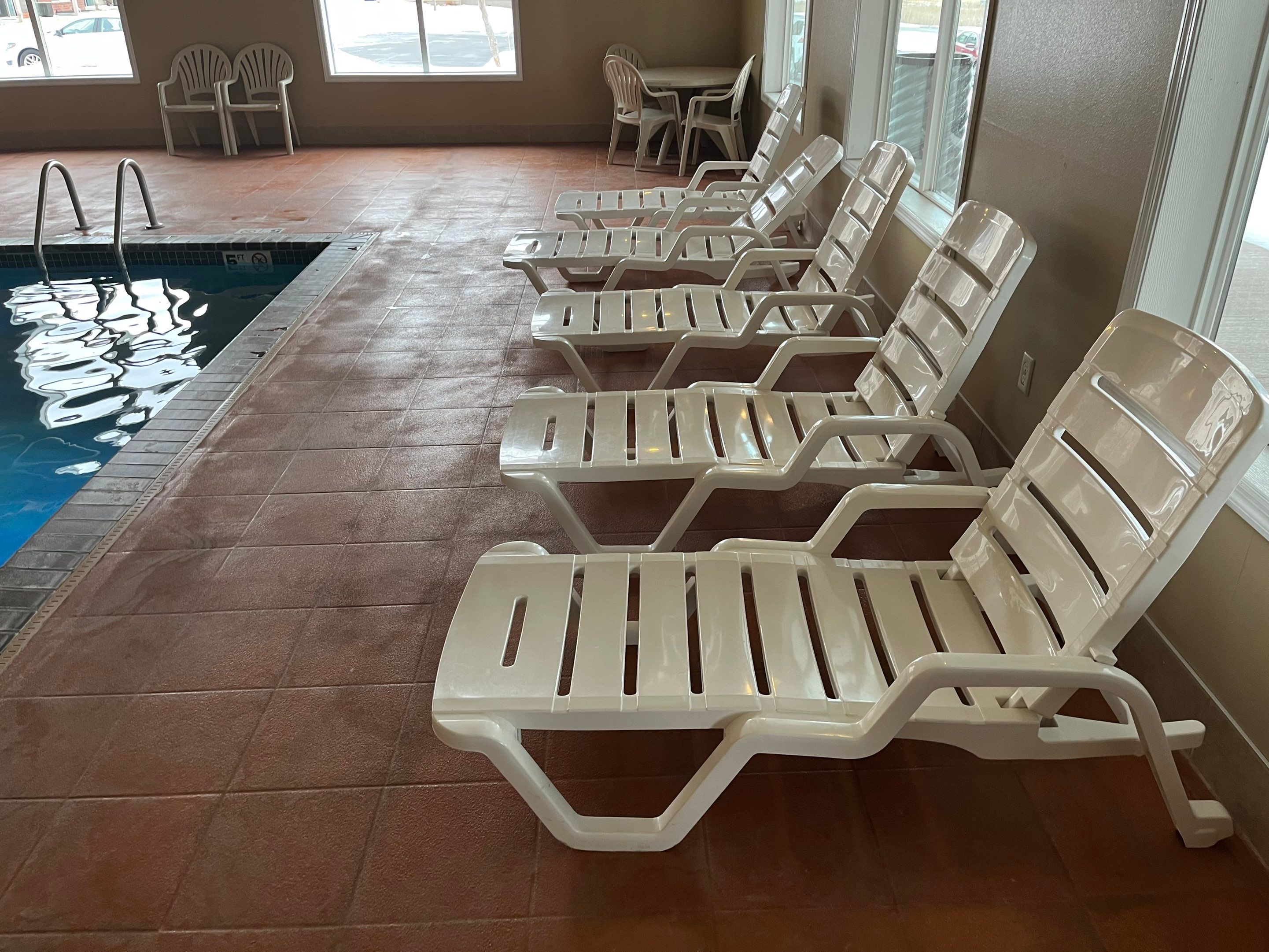 Pool Deck using Mount Everest by Select Painting, Coatings & Garage Cabinets