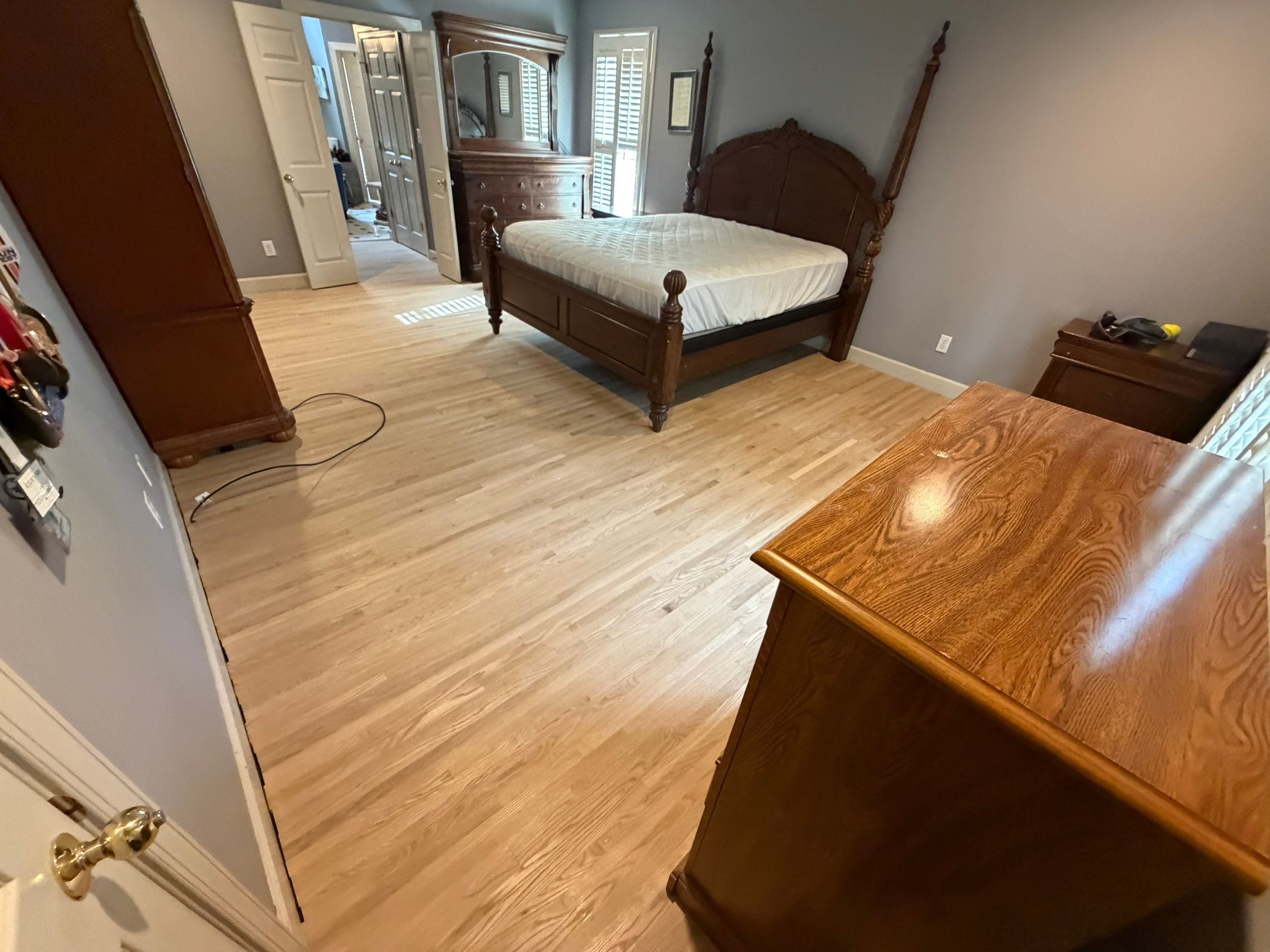 Hardwood Refinish by In and Out Flooring/Remodeling