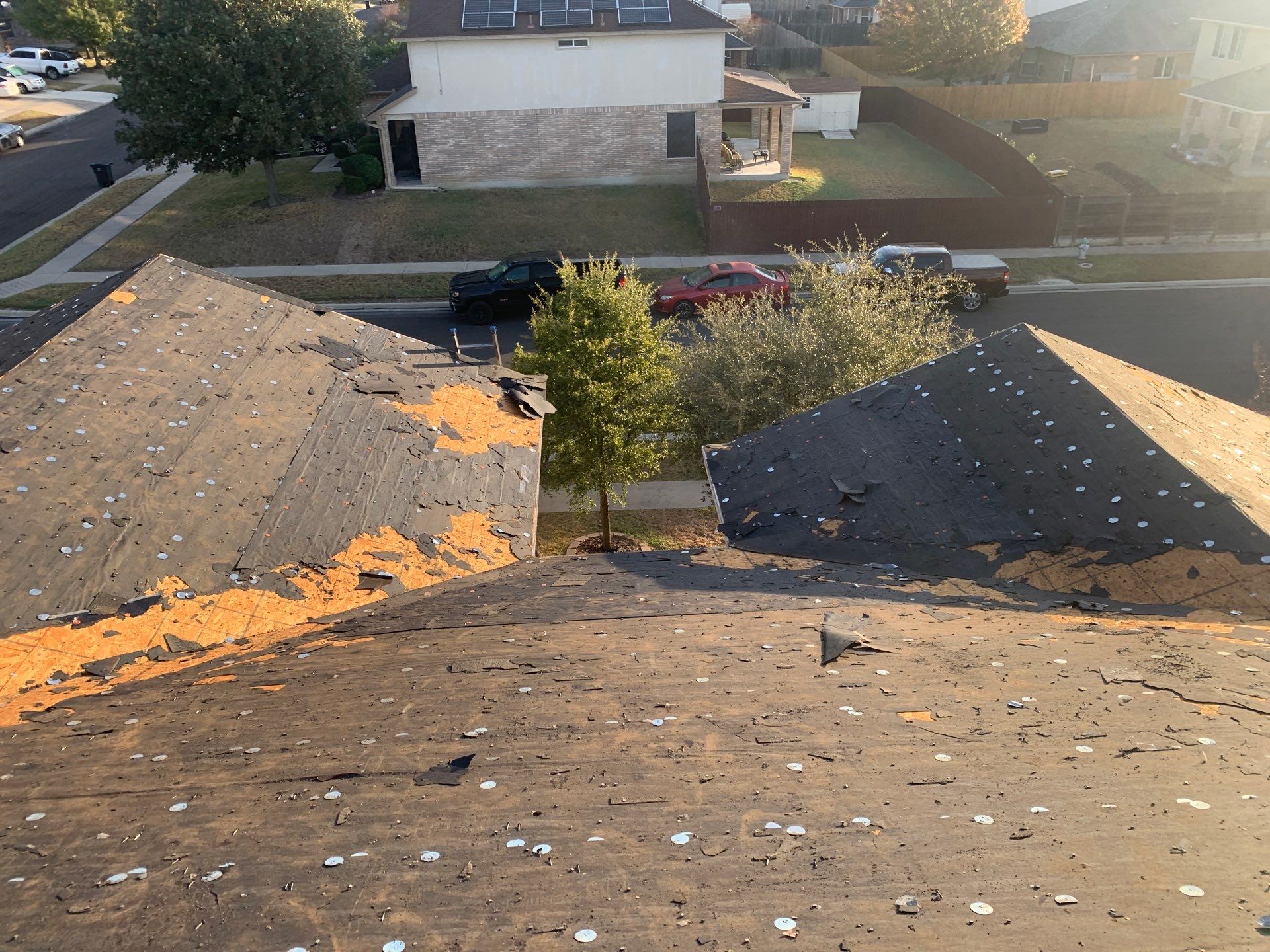 Hail Damage Restoration and Full Roof Replacement in Killeen by Caliber Restoration LLC
