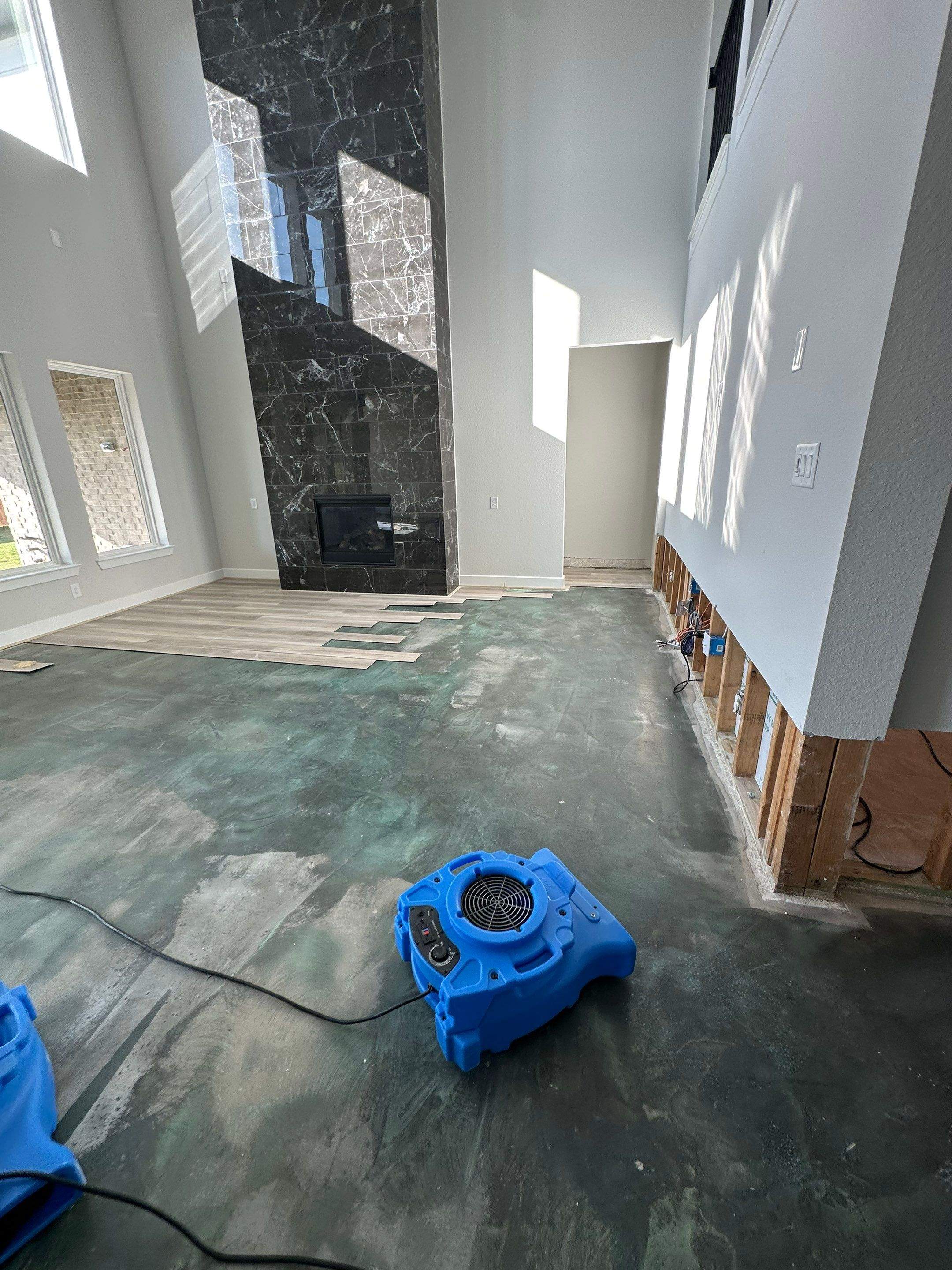 Post-Water Damage Reconstruction – Newly Built Home by L&T General Contractors and Restoration INC