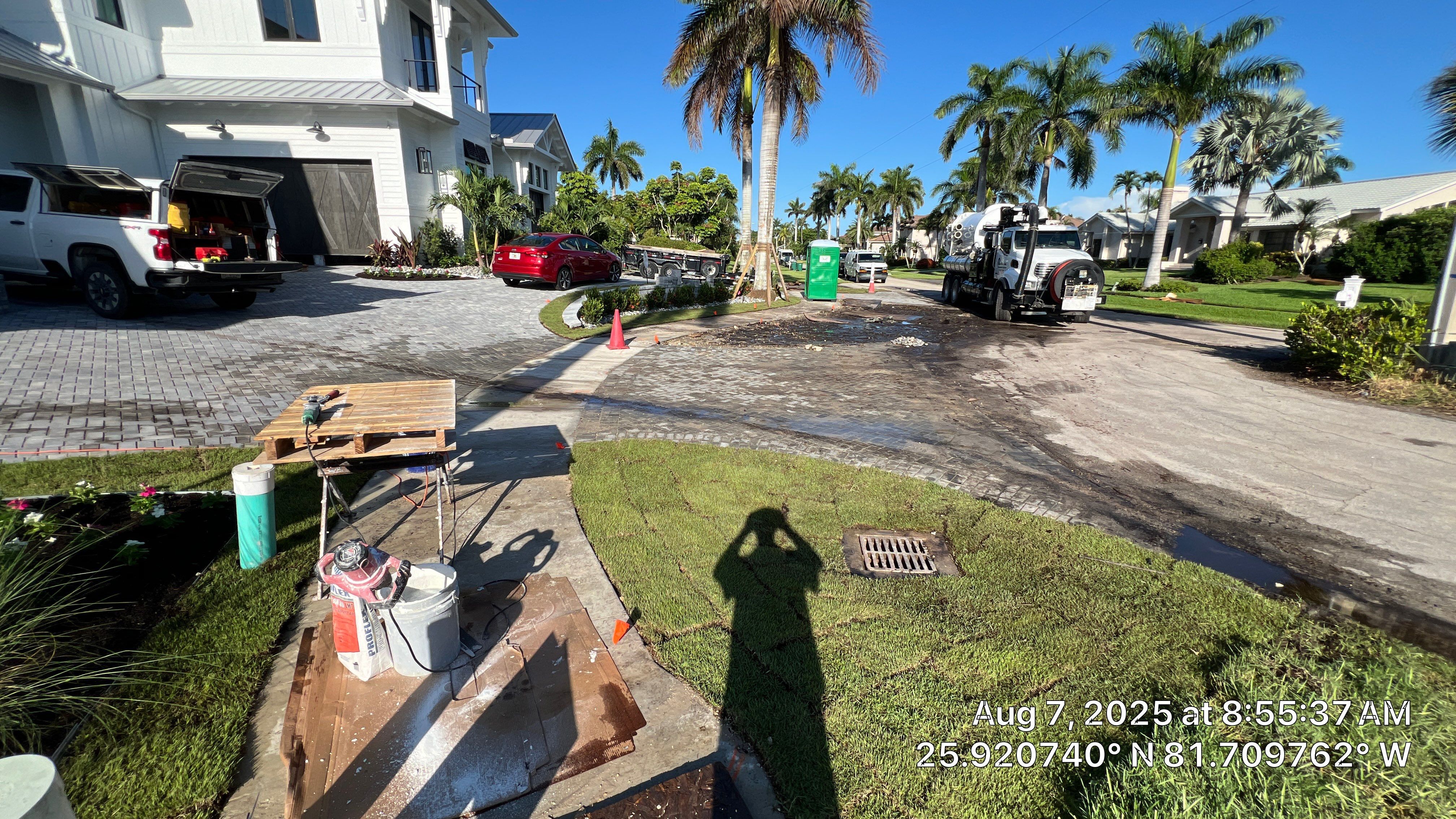 New Residential Construction Stormwater System Cleaning by APS Power & Water