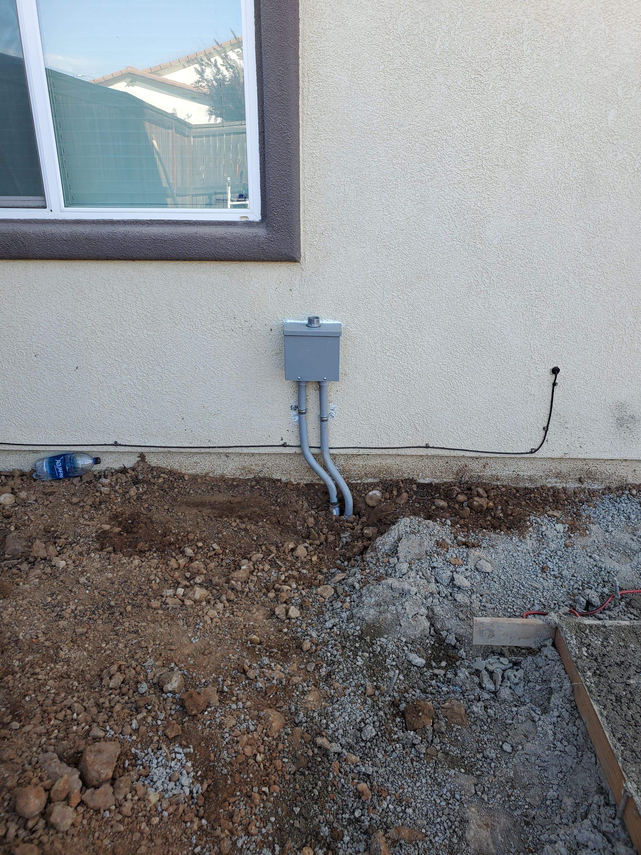 pool/spa sub panel and disconnect by Peach Electric Inc