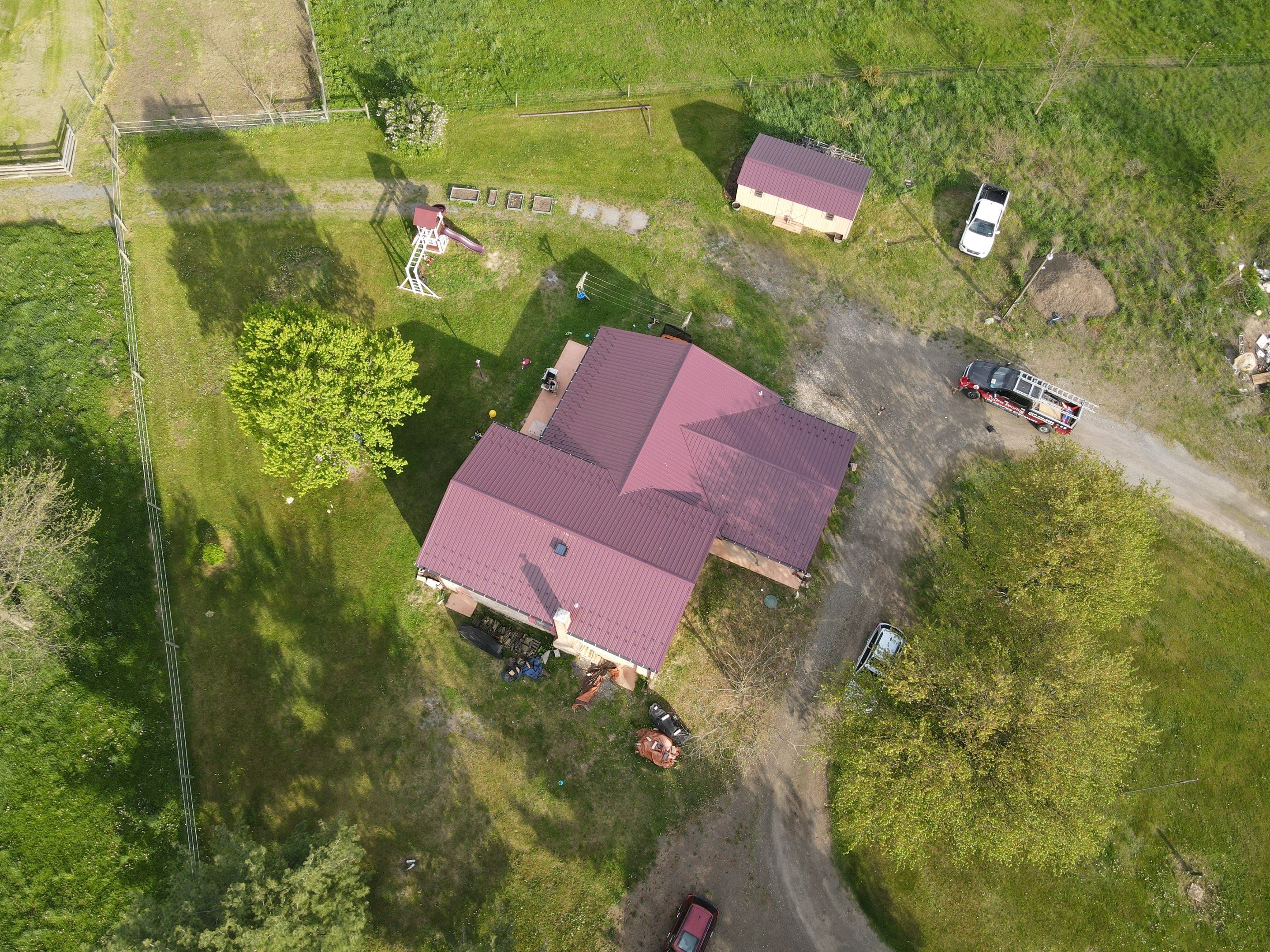 Metal Roof Installation using Everlast Azm panel w/ colourbond process by Teflon Roofing