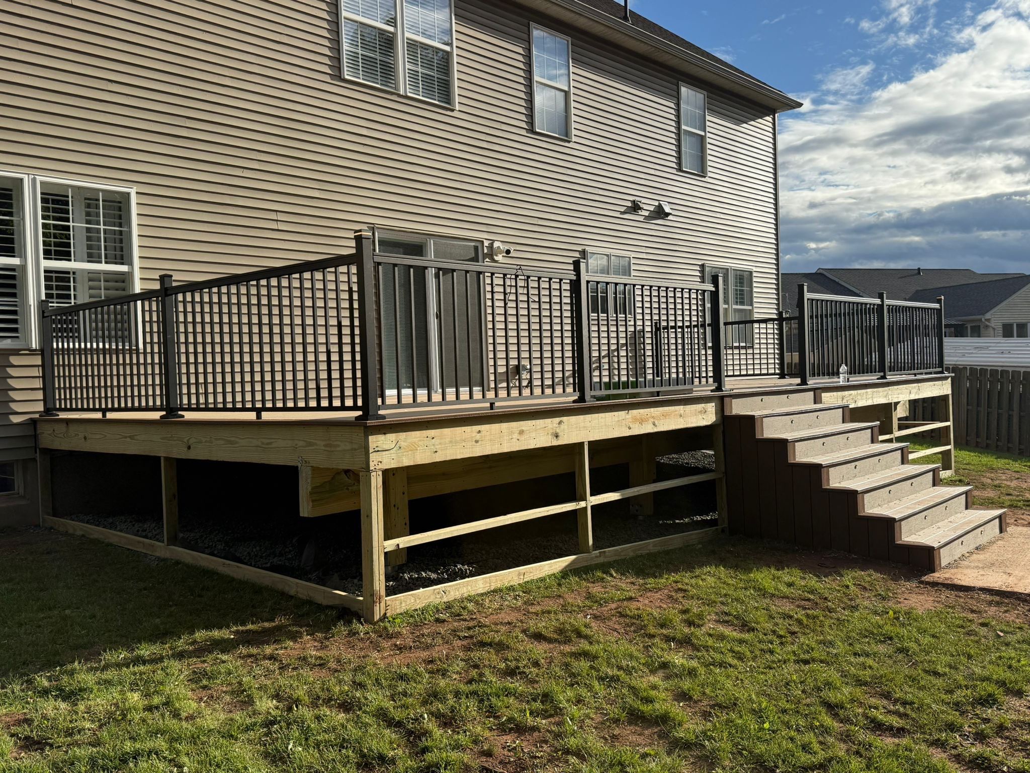 New Deck in Rahway, New Jersey by deck guardian