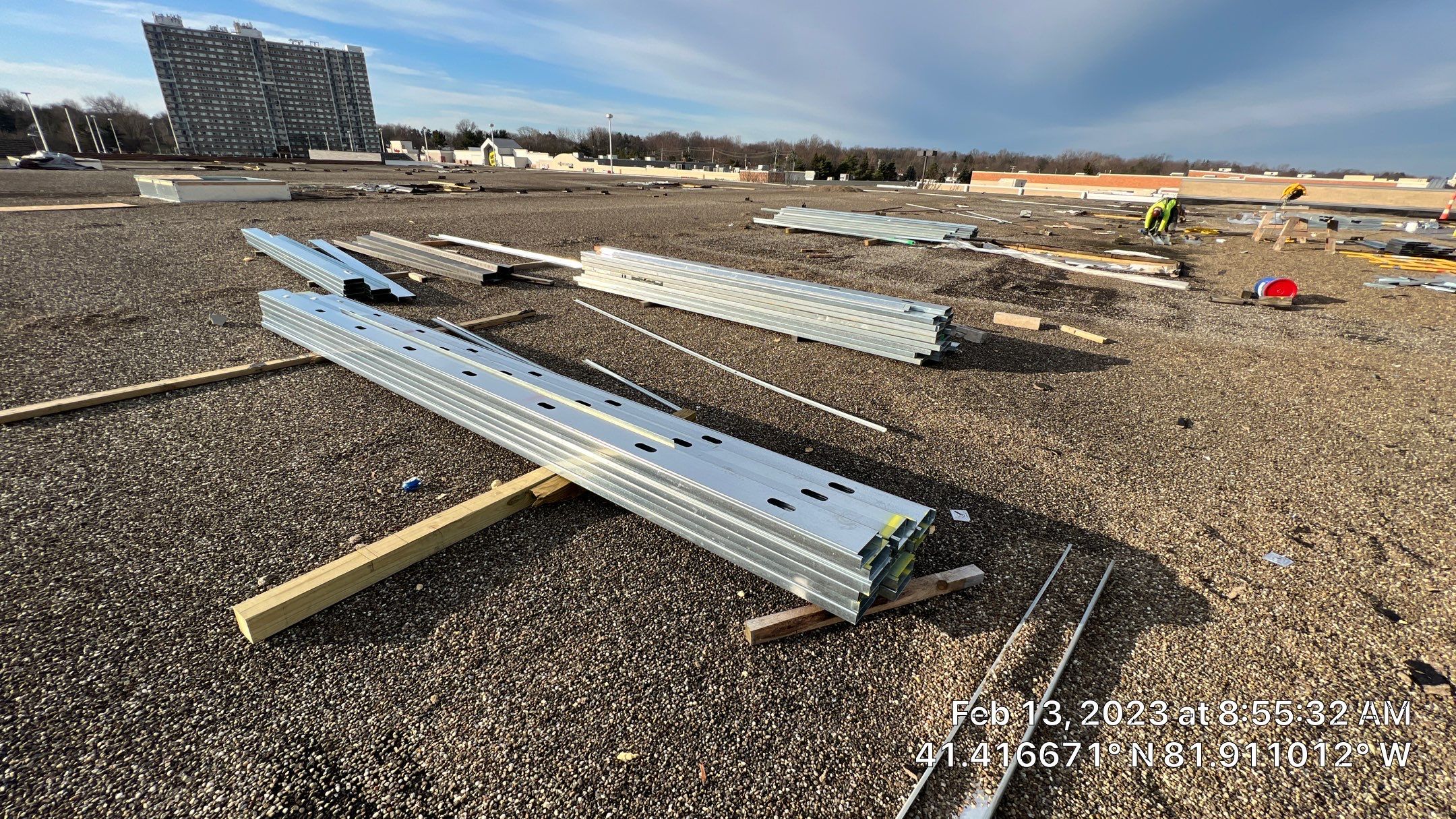 North Olmsted Ohio TPO Roof Install by Gold Star Roofing LLC 