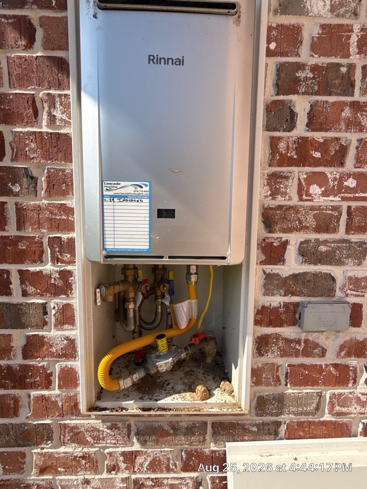 Tankless Water Heater Installation and Plumbing Upgrades in College Station by 4L Contracting LLC