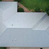 24ga 1.5" Mechanical Seam Mill Finish by Total Roofing System The Metal Roof Experts