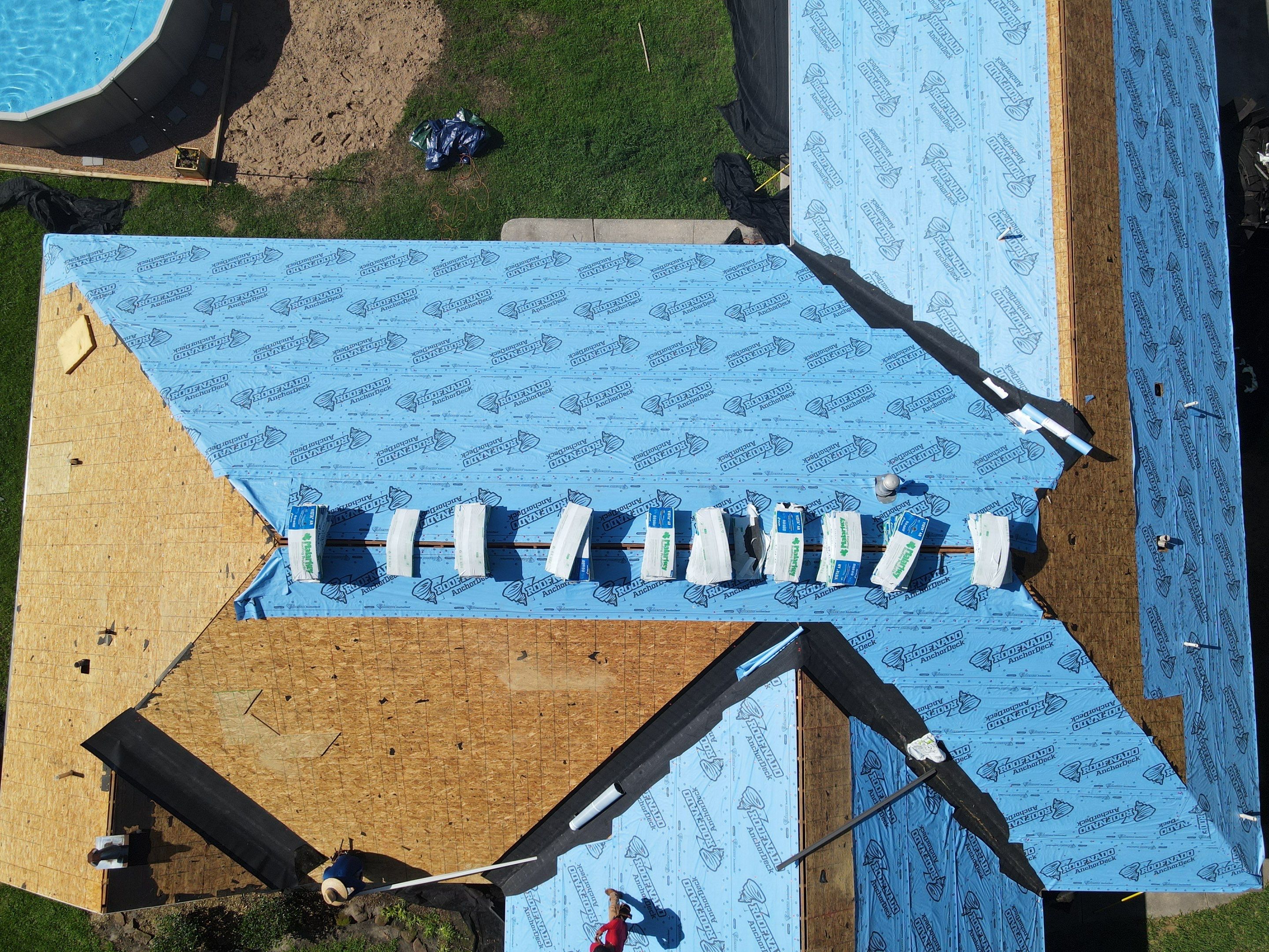 Residential Roofing Installation using Malarkey Vista Impact Resistant by Roof Concepts Construction