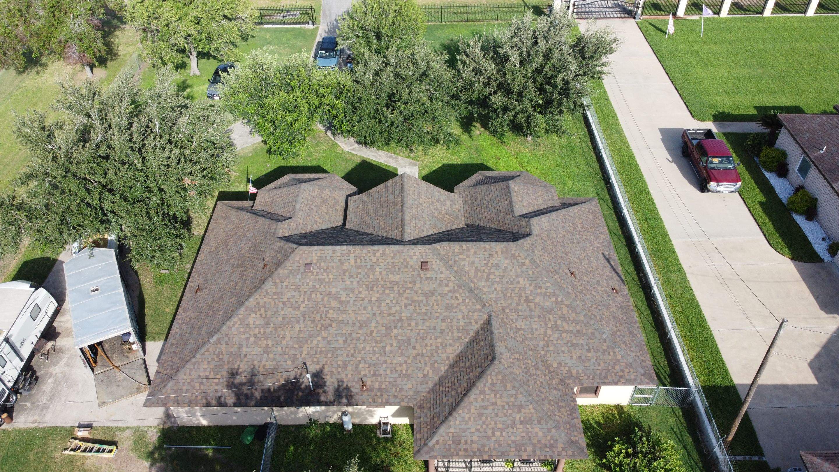 Project in Edinburg by Marva Roofing