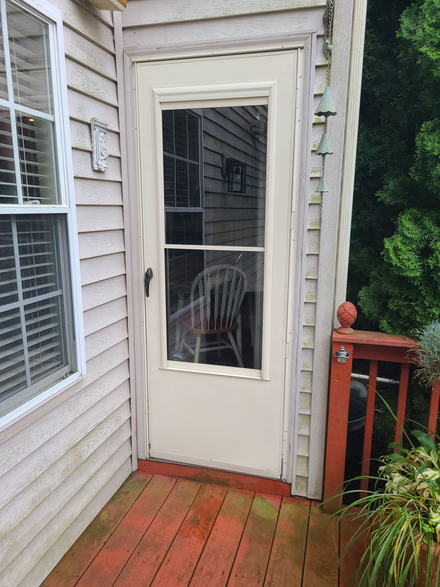 Provia Entry Door and Storm Door by Aspen Home Improvements
