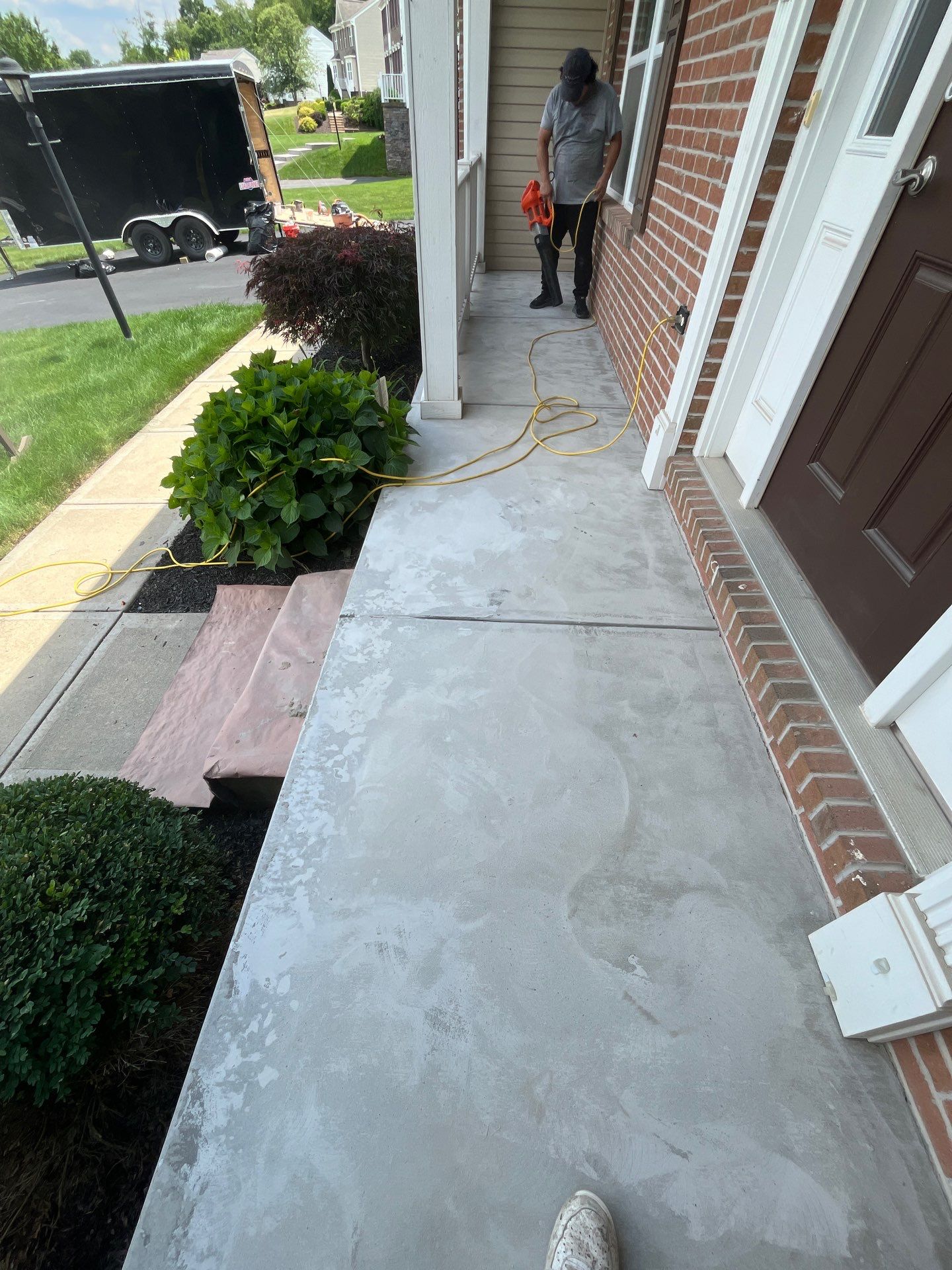 Oxford Pool Deck Project in Baden by Floors in a Day, Inc