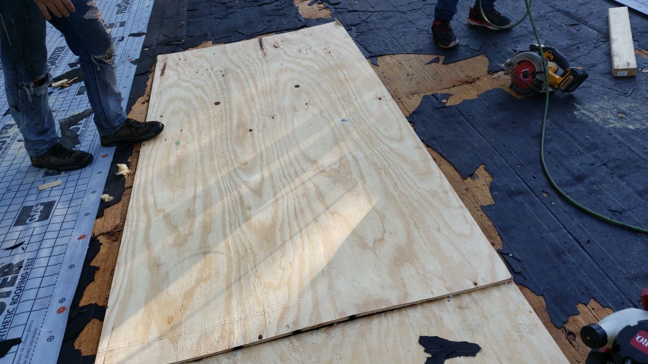 Residential Roofing Installation using Roof Replacement by American Roofing & Construction LLC