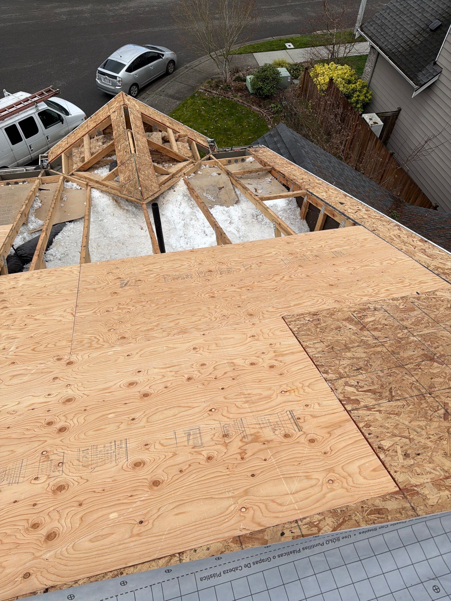 Residential Roofing Installation using GAF HDZ Shingles by Roofing Formula LLC