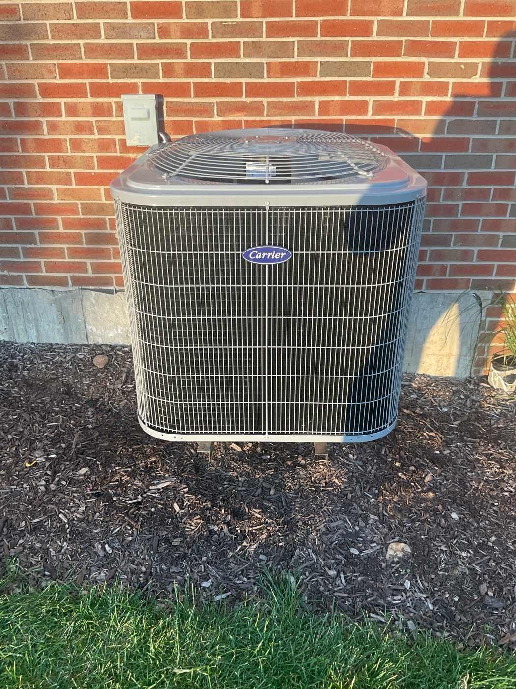 Carrier Comfort 14 Air Conditioner Installation – Huntley, IL | GSHA Services, LTD by GSHA Services LTD
