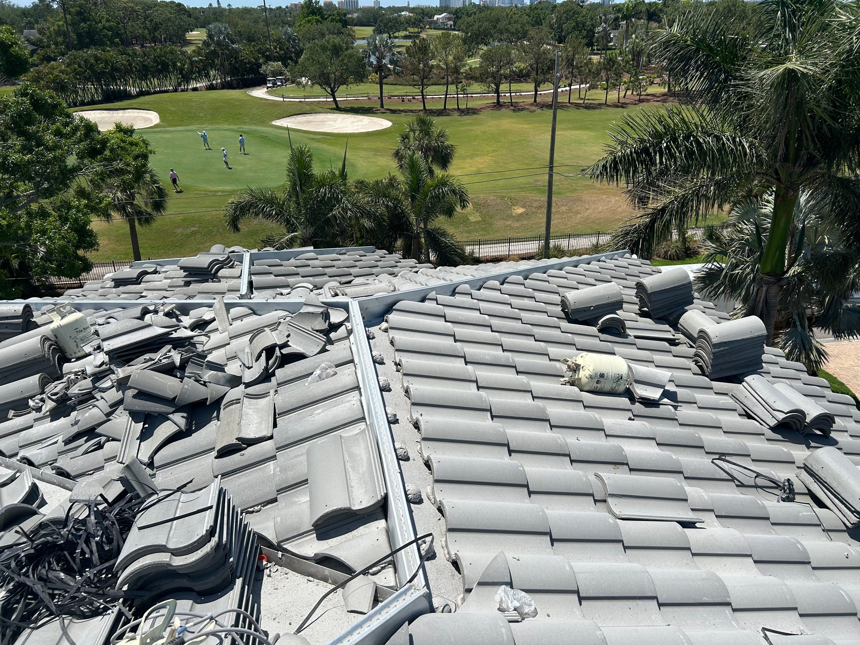 Project in St. Petersburg 33704 by Mitchell Roofing Company LLC 