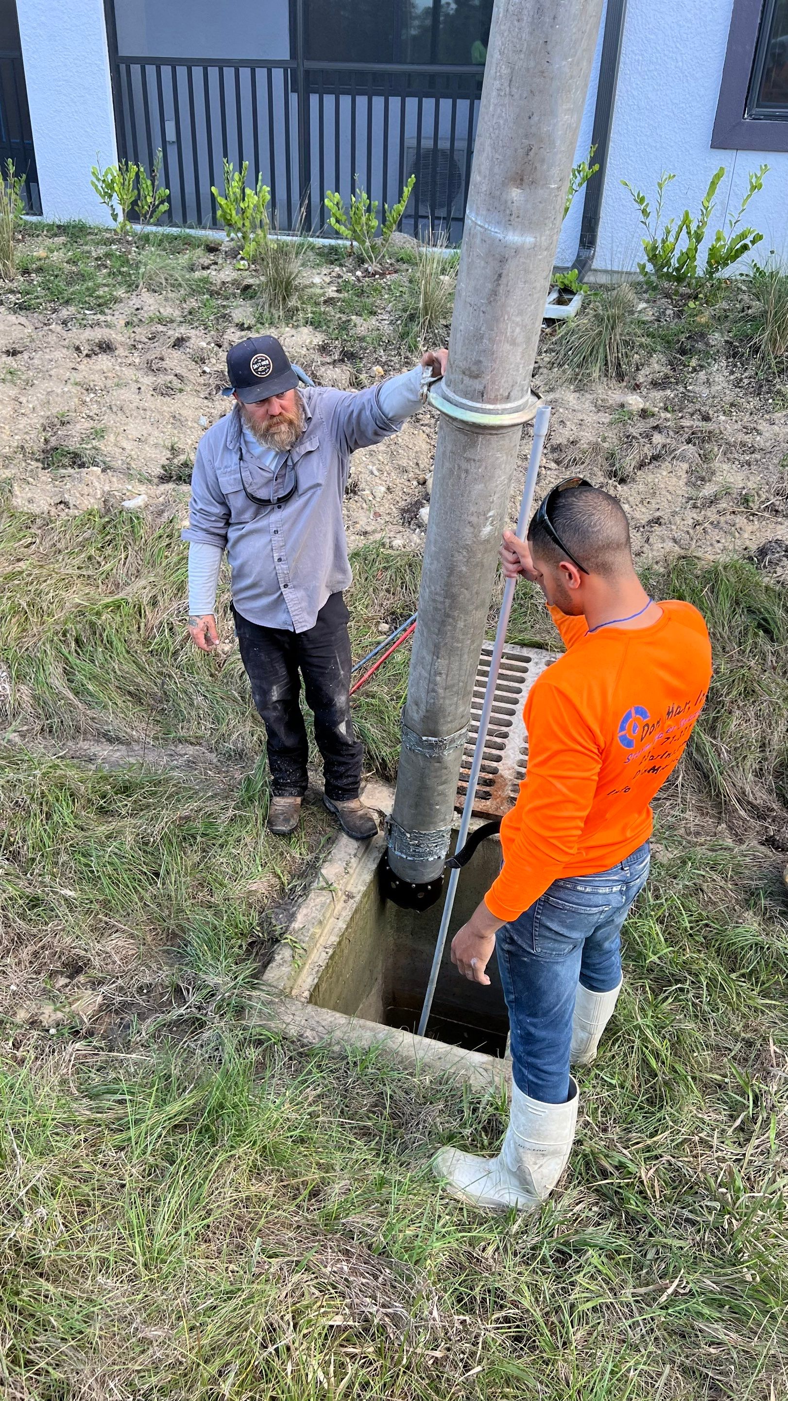 New Construction Stormwater Catch Basin Cleaning by Don Mar, Inc. Storm Water Solutions