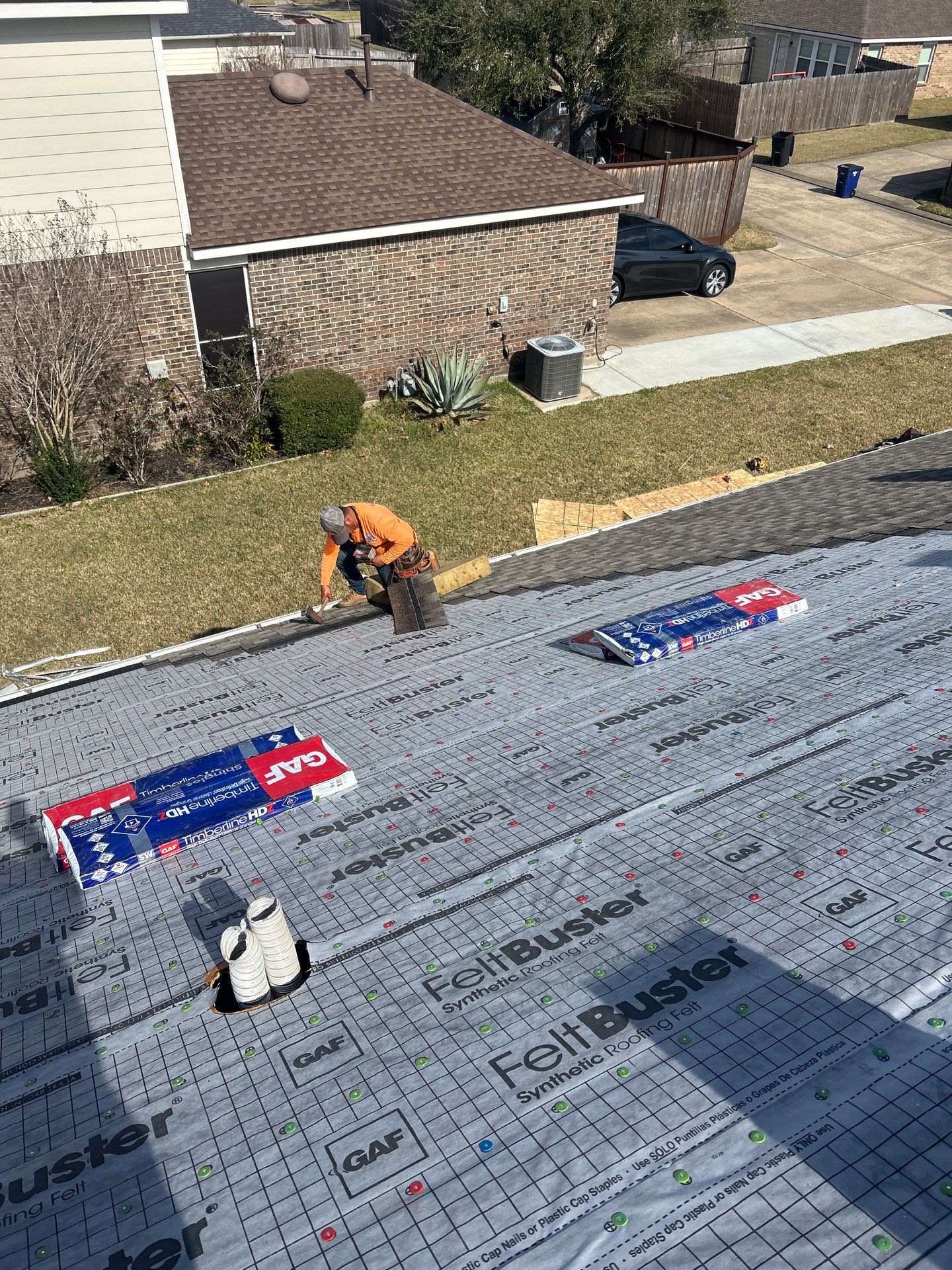 Roof Replacement in League City TX by Roof Repair Company