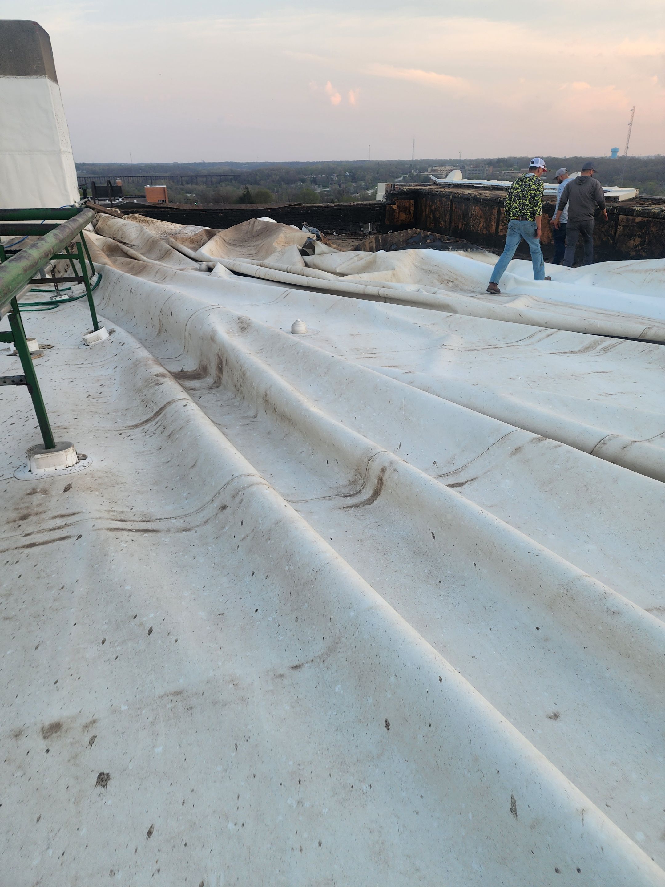 Emergency Roof Repair - Turned Roof Replacement by Grell Roofing, LLC