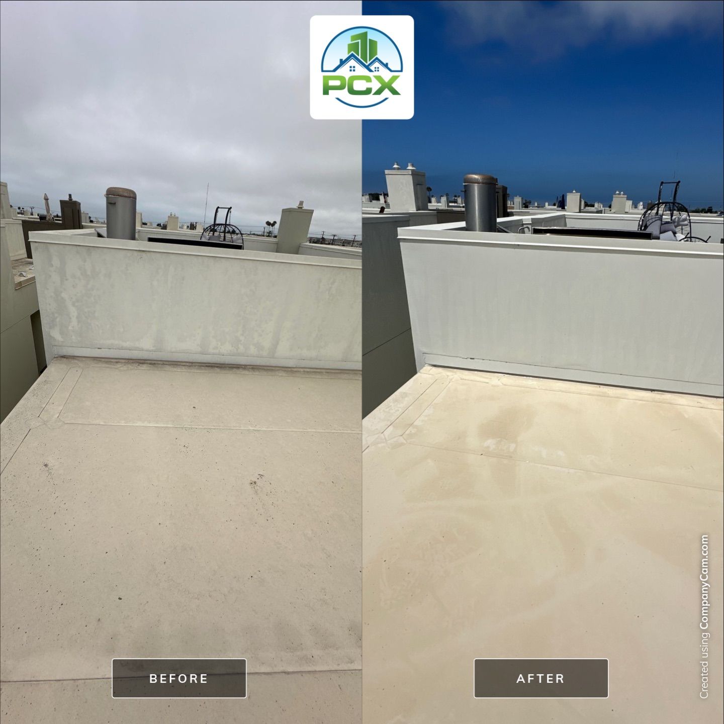House washing in Newport Beach, CA by Property Cleaning Experts, LLC