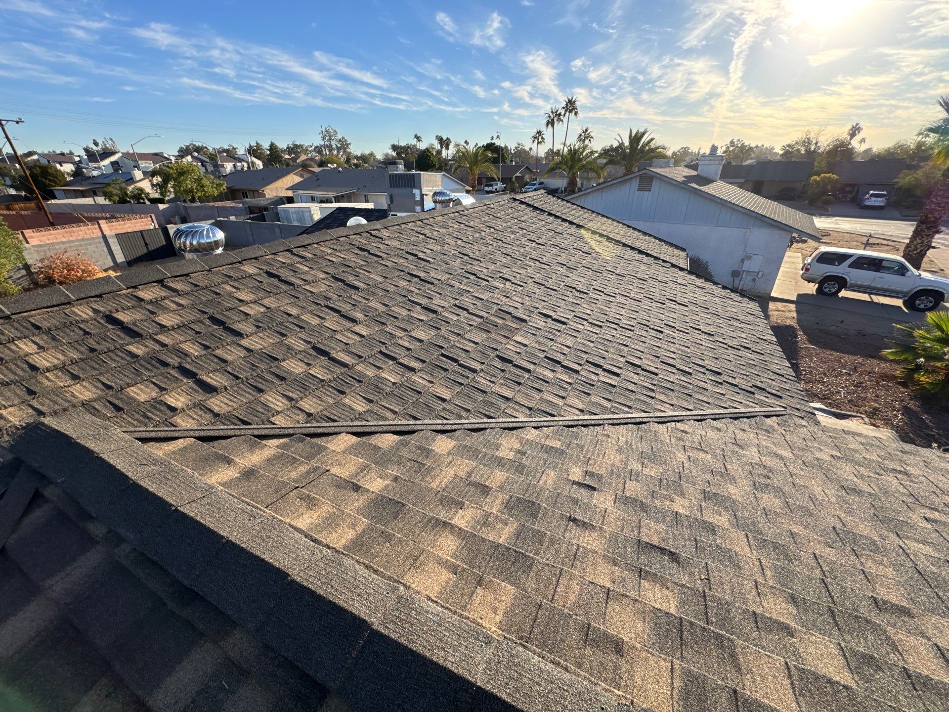 Weathered Wood Stone Coated Steel by Reimagine Roofing