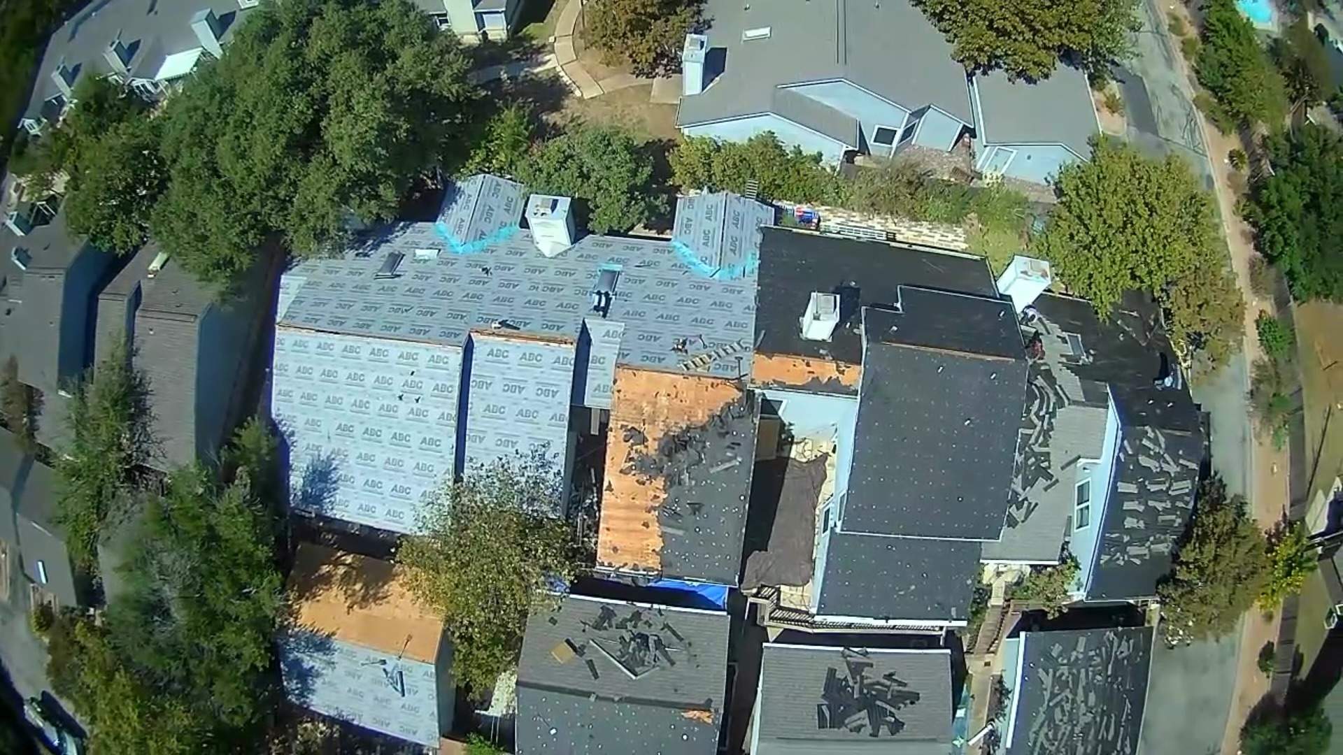 Commercial Roof Replacement using GAF shingles by Elite Roofing LLC