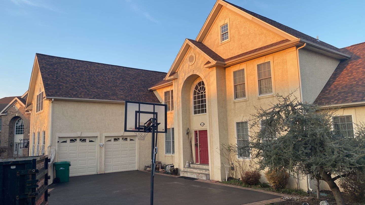 Roofing Installation using CertainTeed Landmark Pro - Max Def Burnt Sienna by Storm Guard of Ches-Mont PA