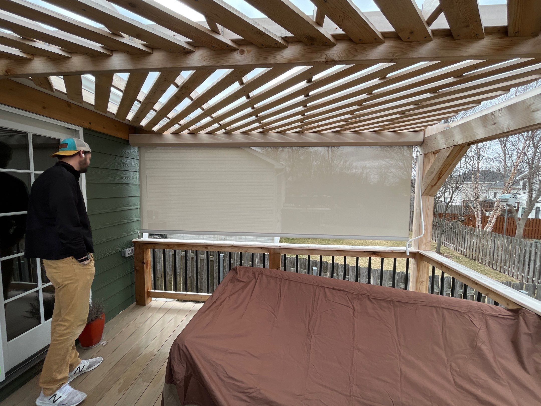 Residential Window Coverings using Exterior Screen Shades by Insolroll by Custom Blinds & Design