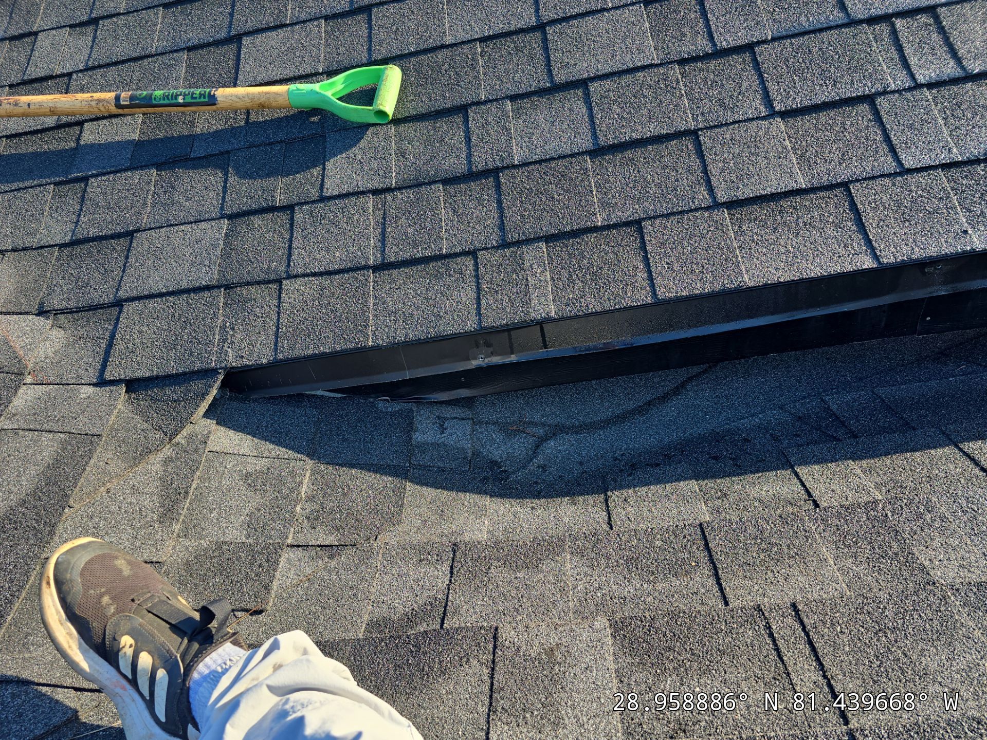 GAF Asphalt Shingle Roof Replacement with Skylight in Eustis by Fortified Roofing Solutions Corp.