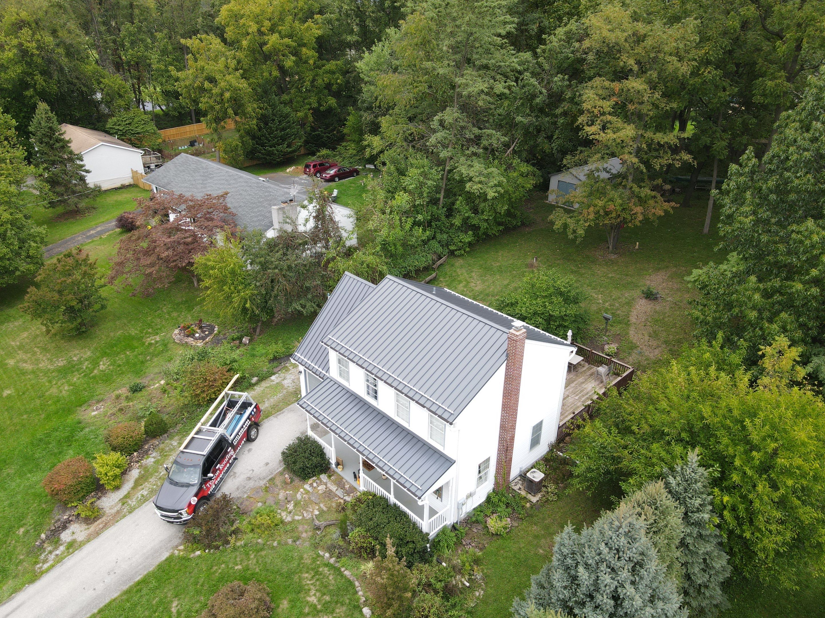 12" Mechanical Seam by Teflon Roofing