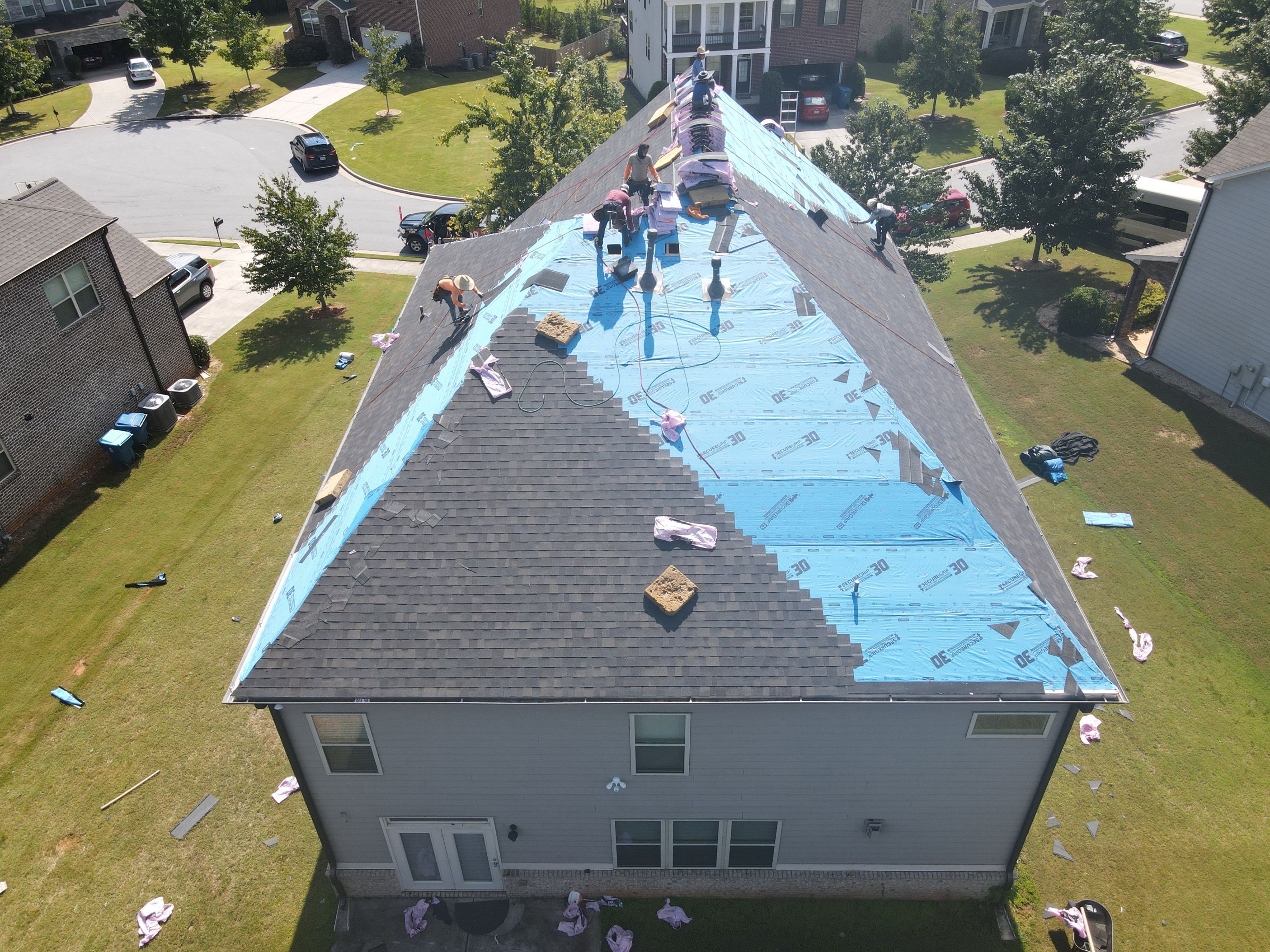 Residential Roofing Installation by Inspector Roofing and Restoration