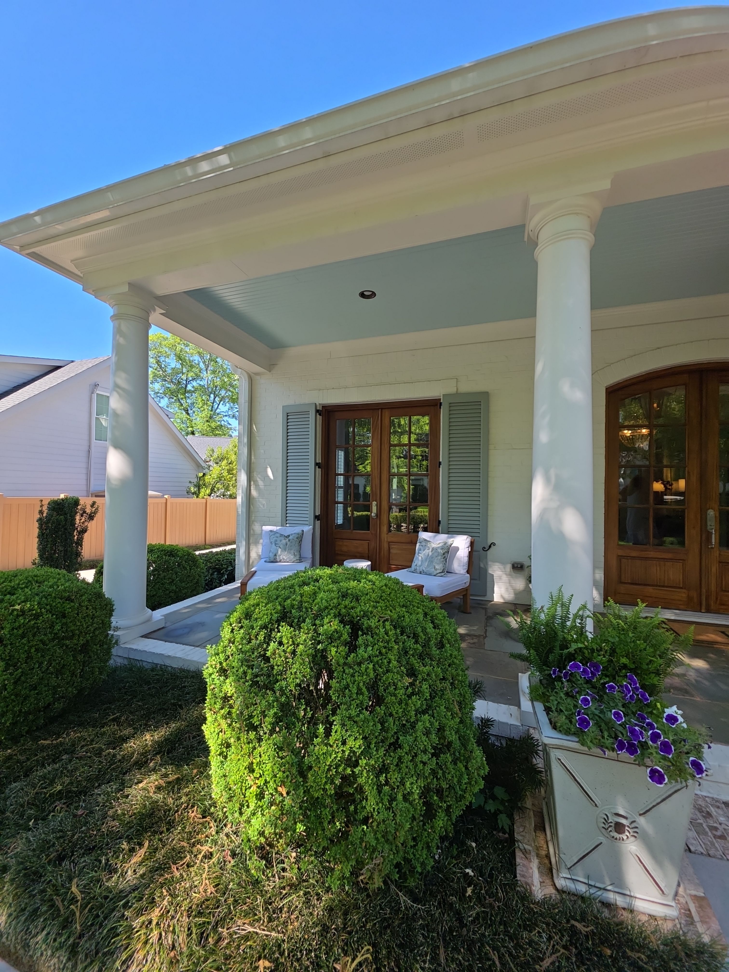 Exterior Shutters in Greenville, SC by Southern Traditions Window Fashions