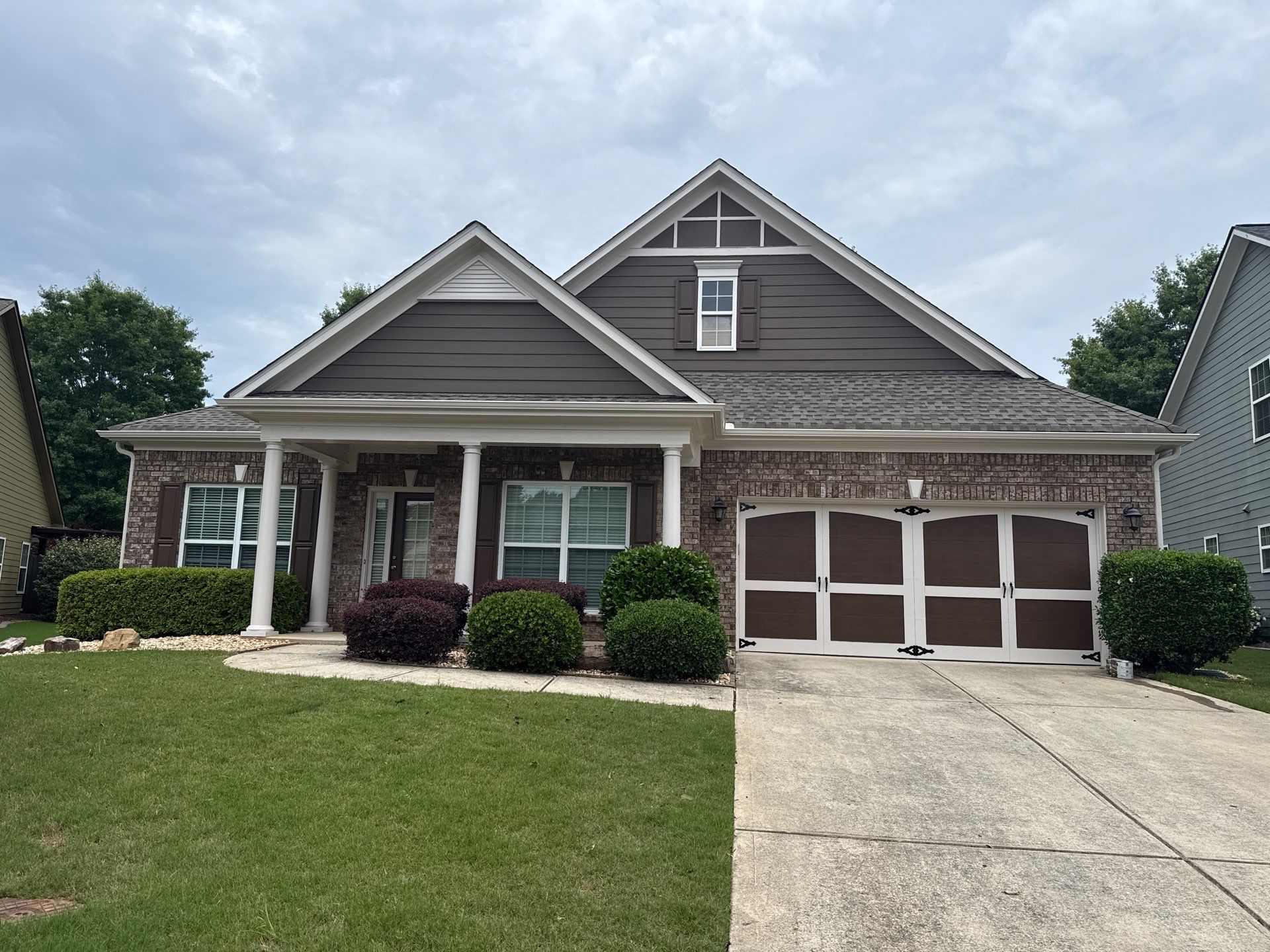 Acworth, GA Exterior Painting using Sherwin Williams SuperPaint by Nelson Exteriors