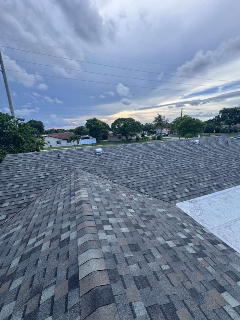 Full Architectural Shingle and Flat Roof Replacement in Pompano Beach by Art's Roofing & Construction