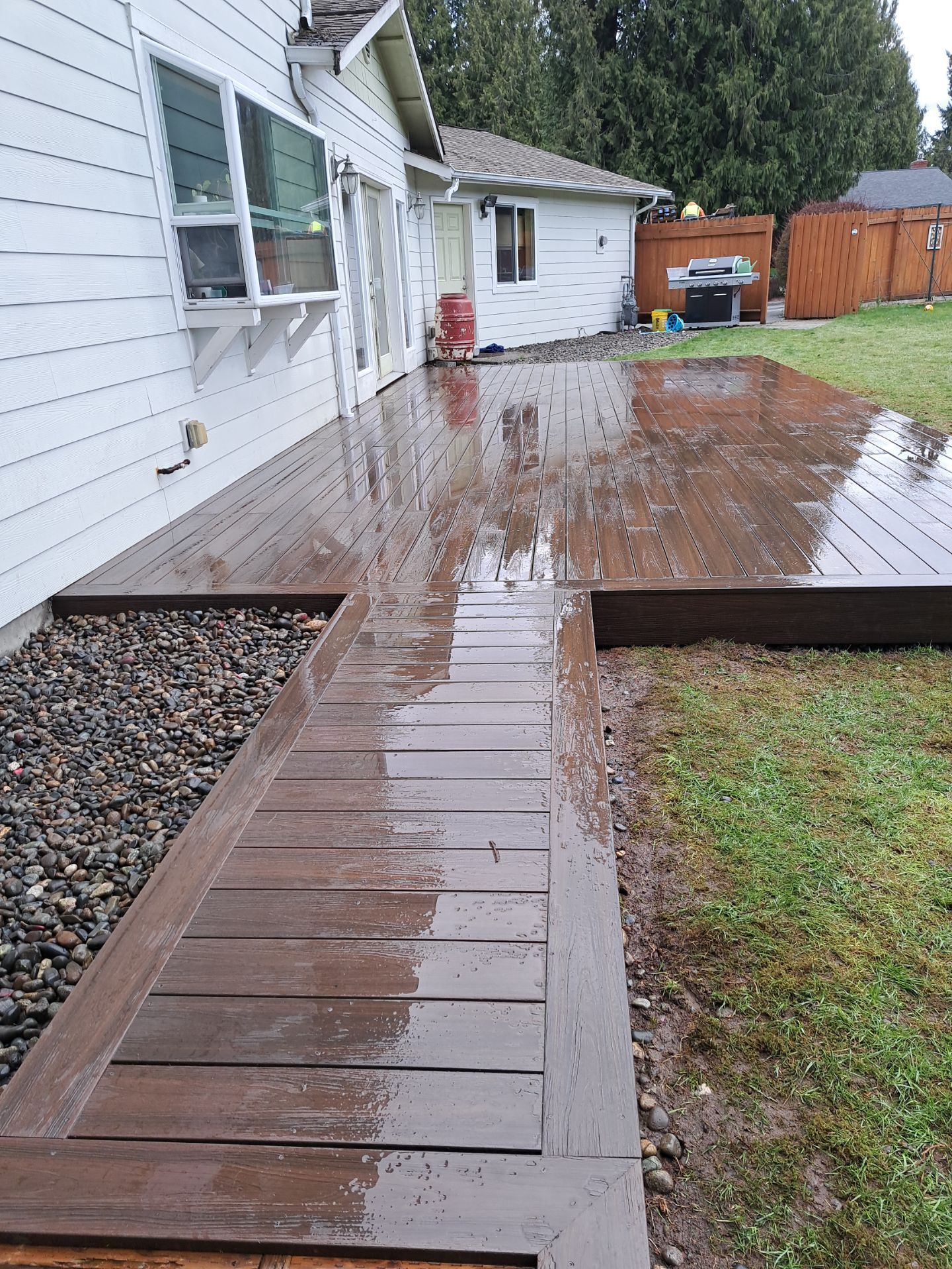 Daniel | Back Deck Installation  by Jireh Asphalt & Concrete Inc 