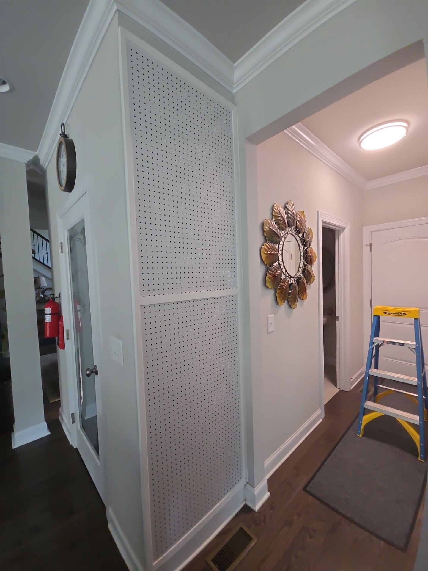 Kitchen Pegboard & Bathroom Beadboard! by A Step Above Handy LLC