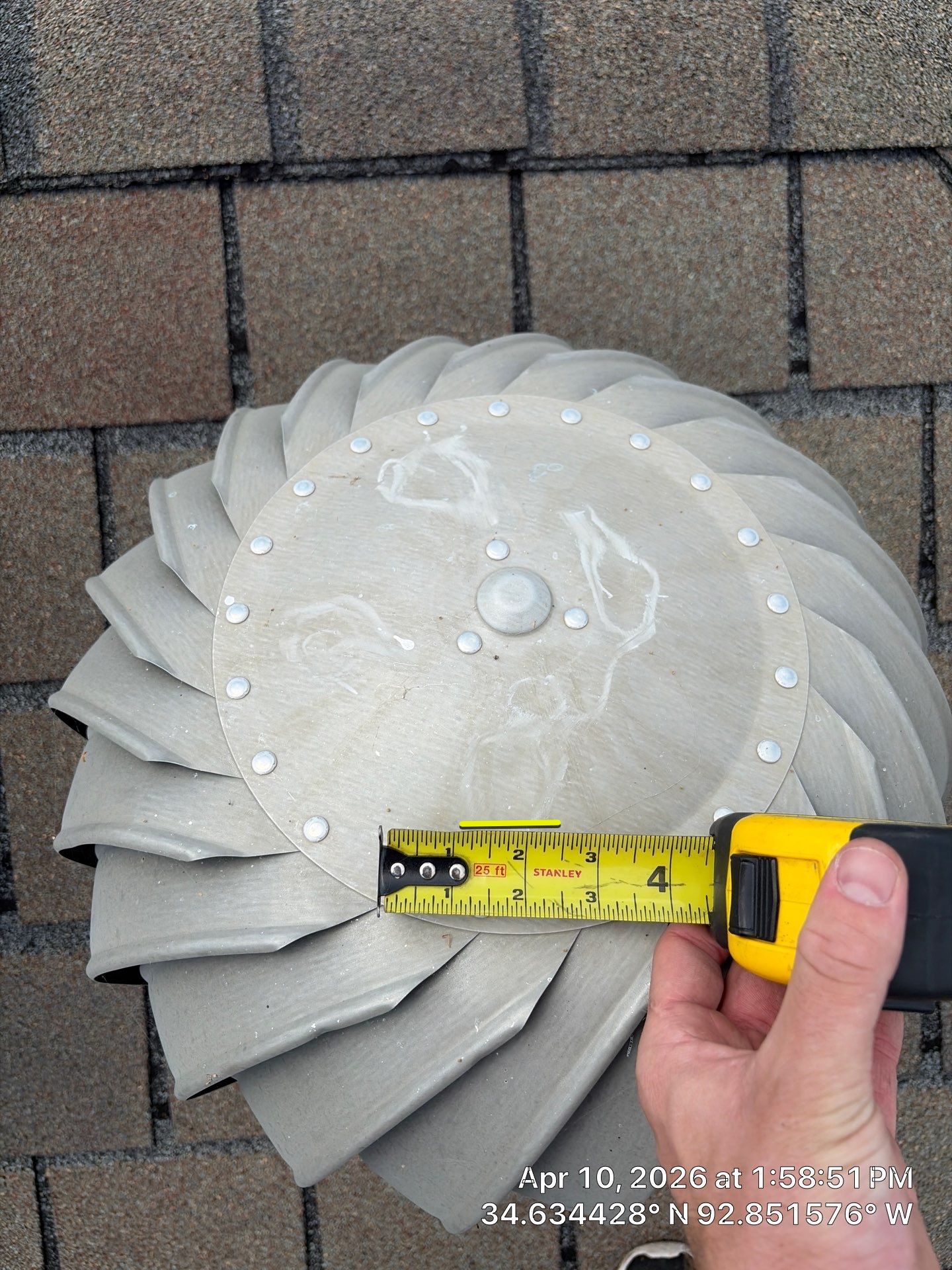 Shingle Roof Damage Assessment in Hot Springs Village by Temple Roofing and Exteriors