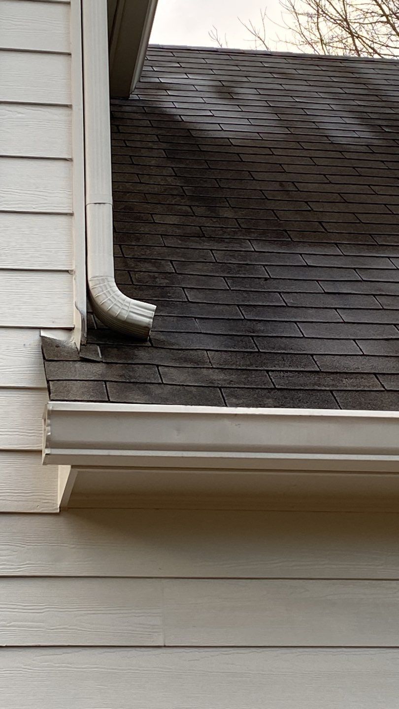 Wind Damage Roof Repair – Missing Shingles & Siding Leak in Alpharetta, GA by Mosaic Roofing Company